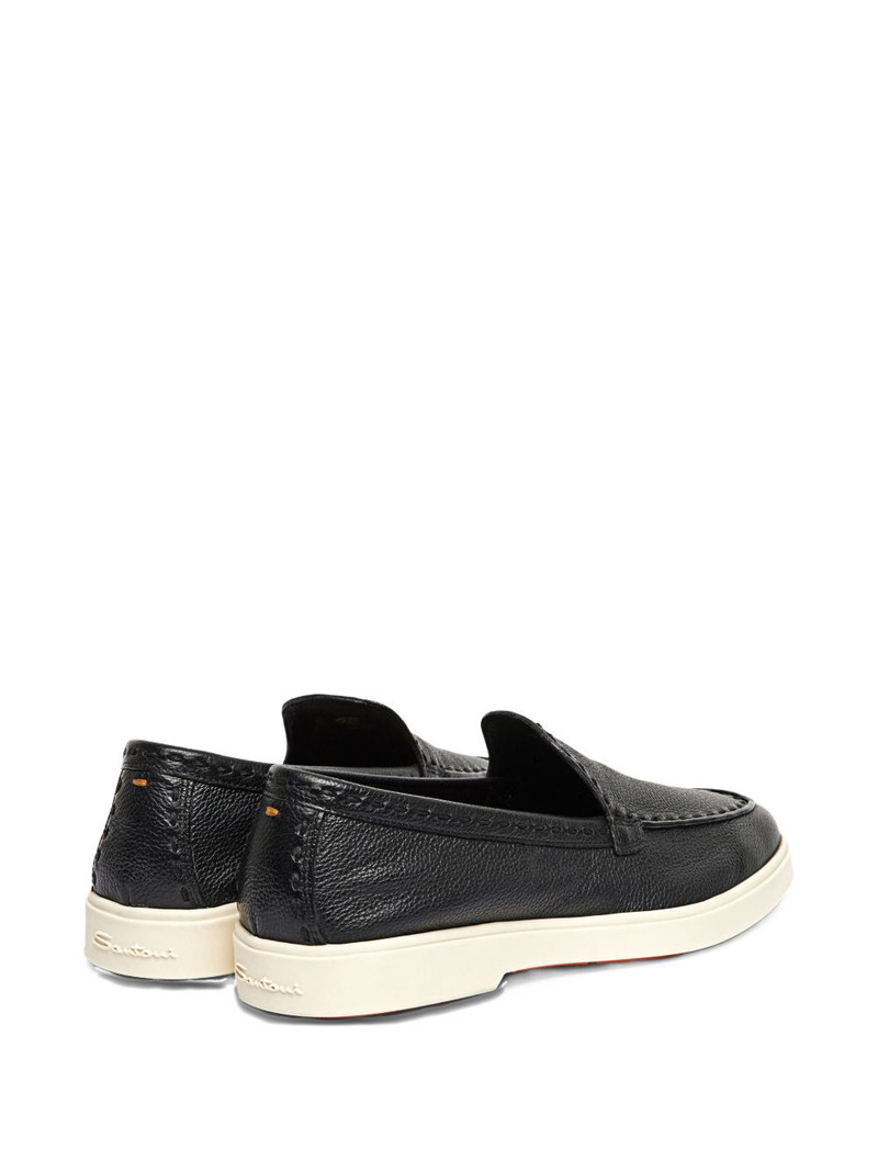 tumbled-leather loafers 5