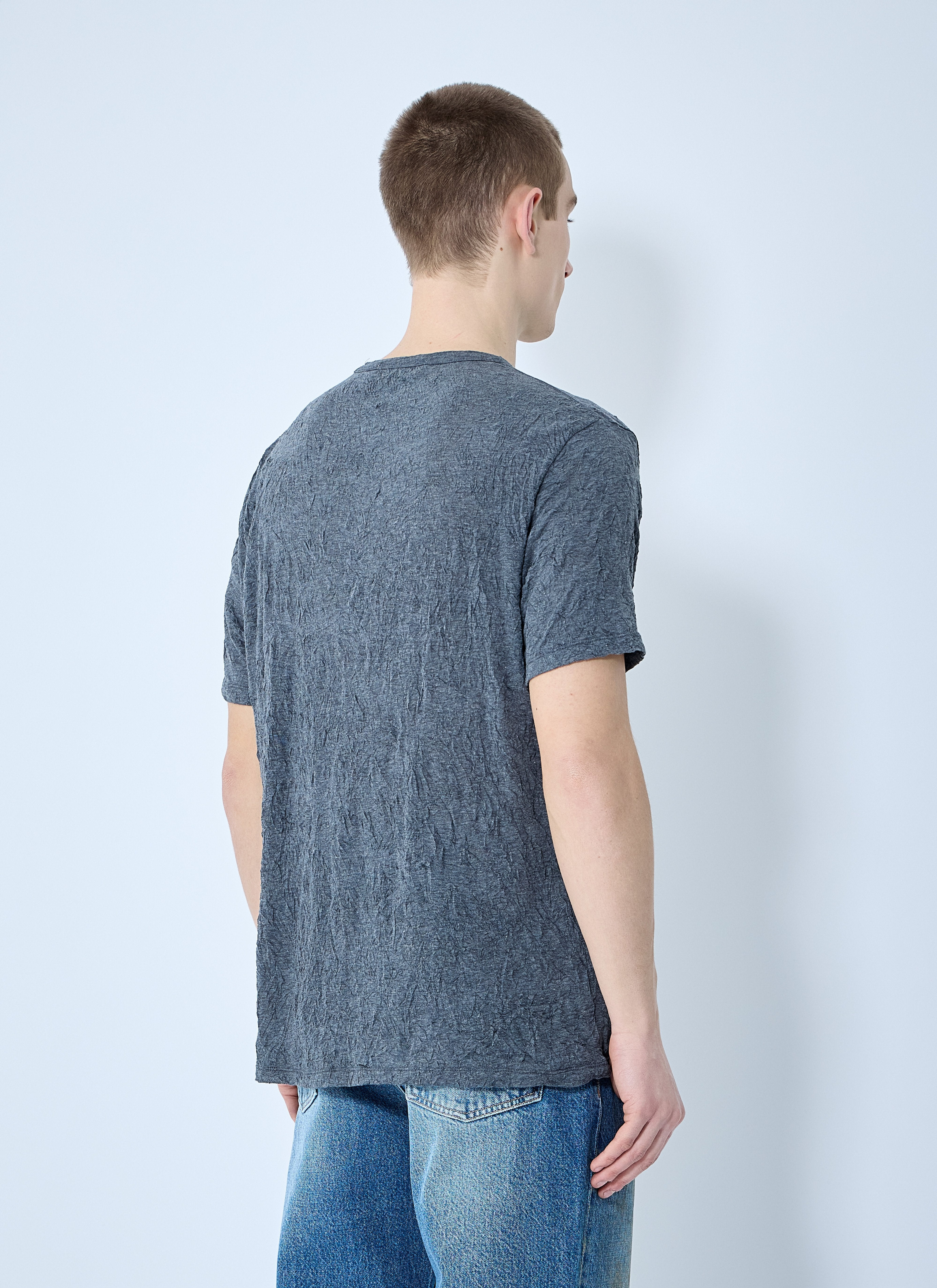 Our Legacy Men Crinke Box T-Shirt - 4