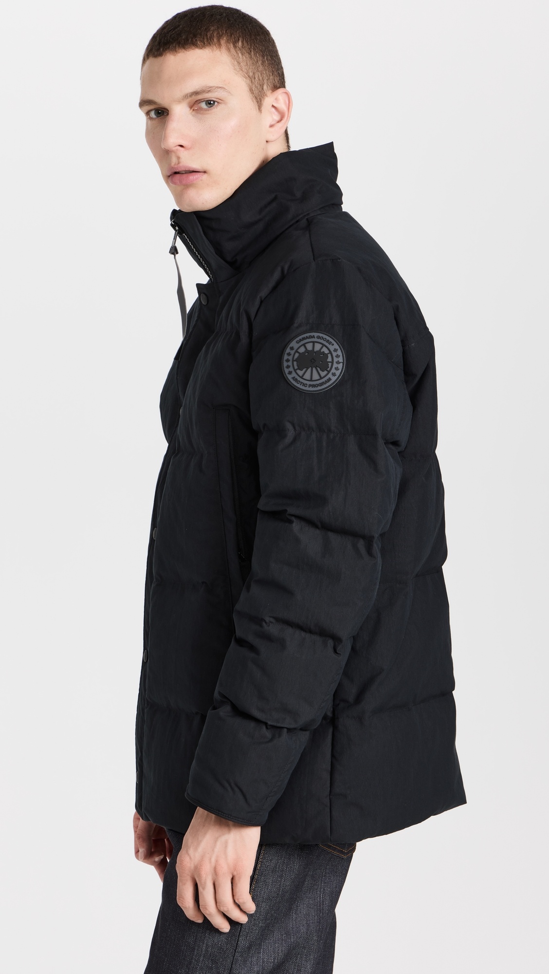 ジャケット・アウター   WYNDHAM PARKA BLACK Wyndham Parka Black Label | Canada Goose US