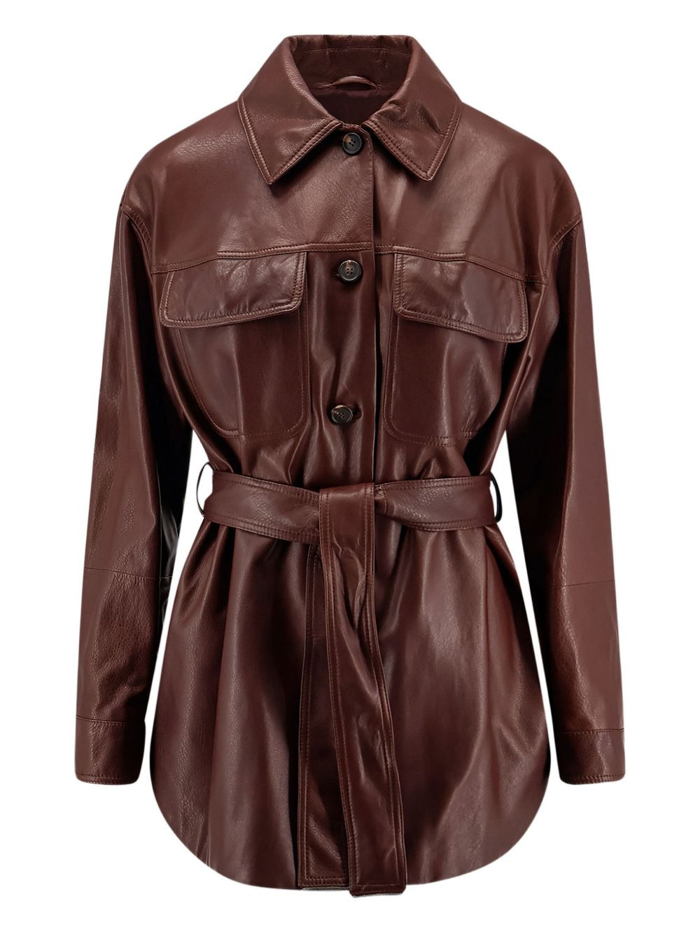 Brunello Cucinelli Jackets Bordeaux - 3