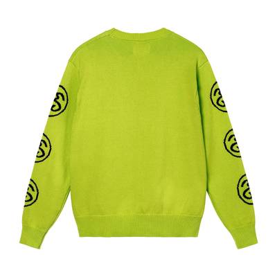 Stüssy Stussy SS-Link Sweater 'Lime' outlook