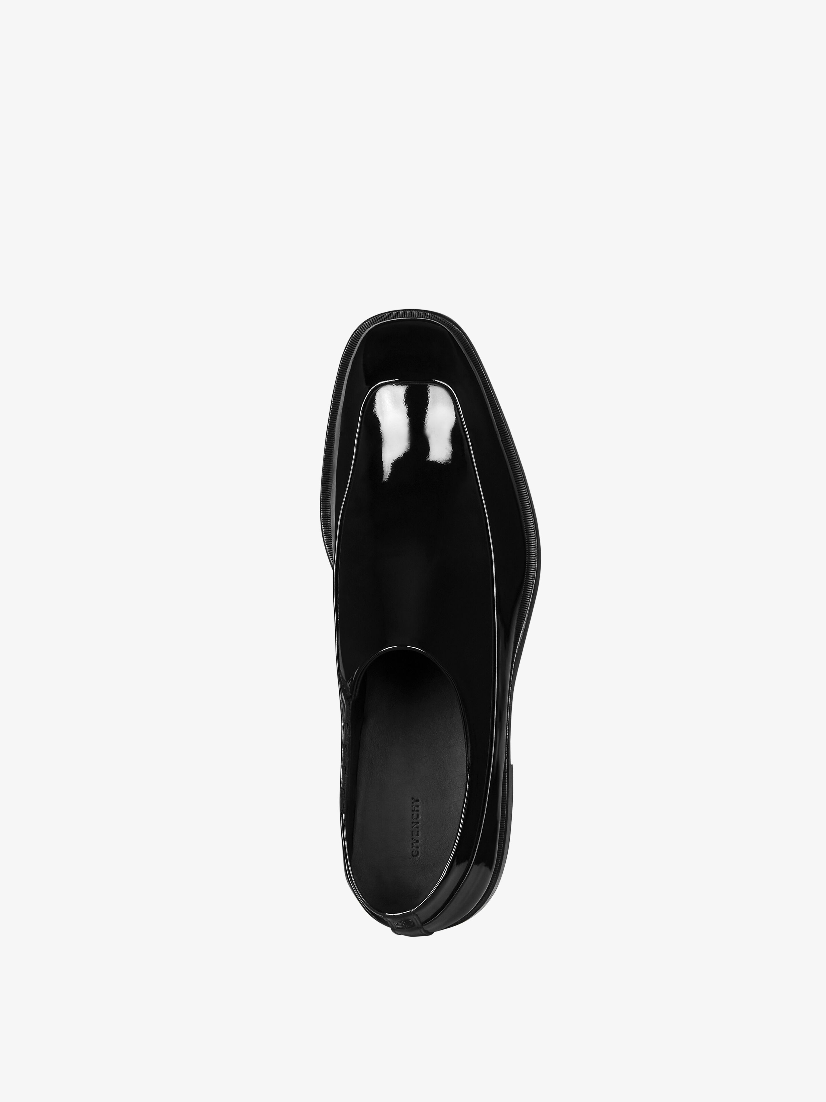 SQUARED DERBIES IN PATENT LEATHER - 4
