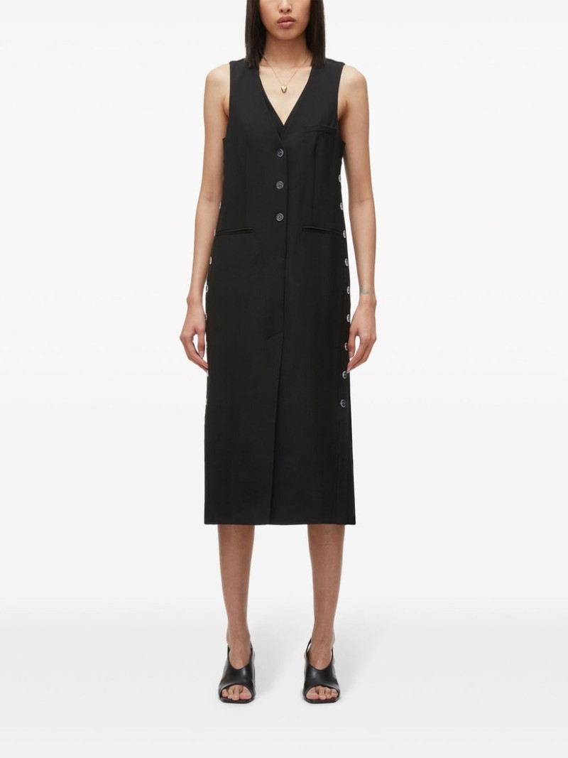tailored vest midi dress 3