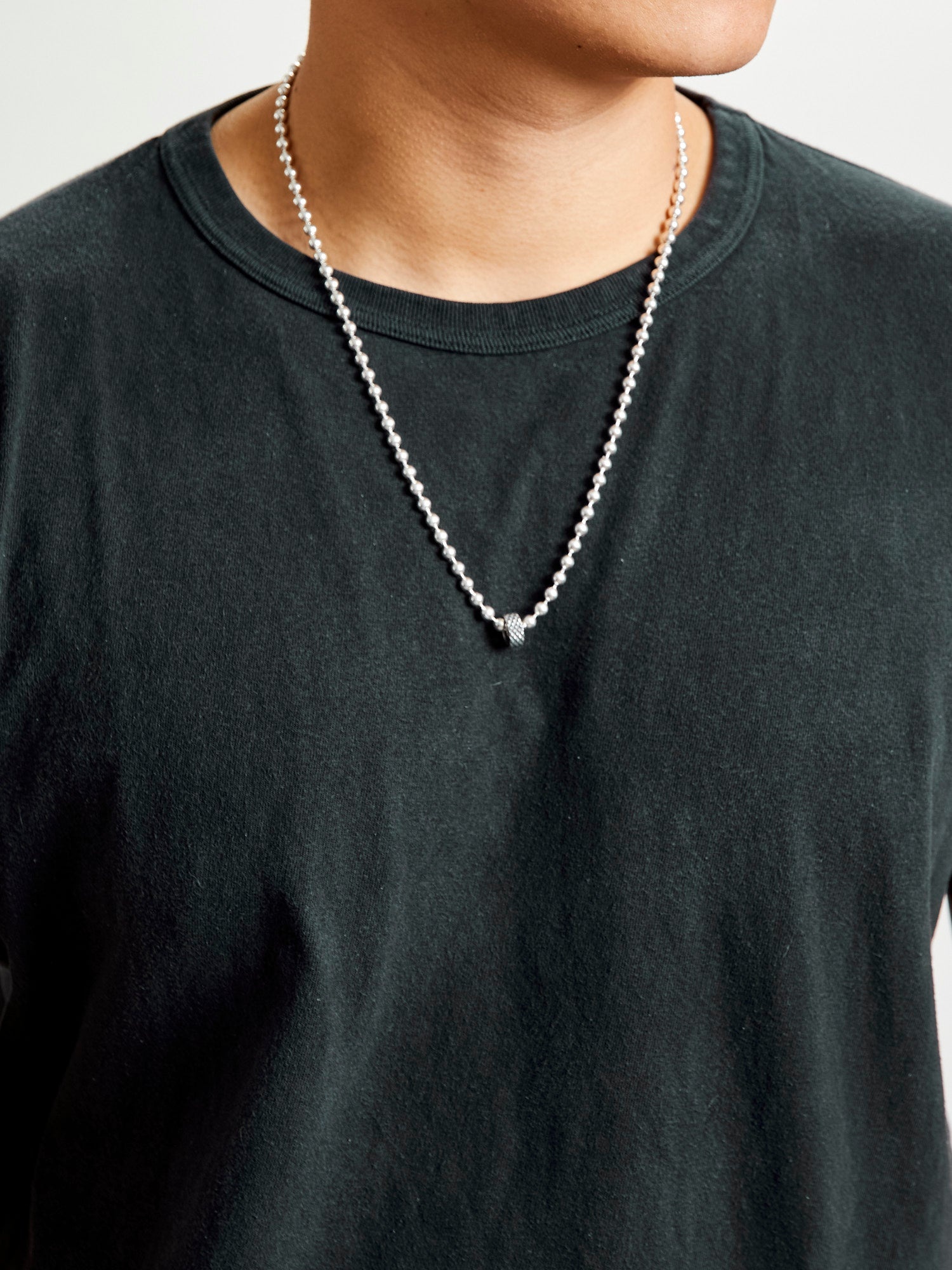 Goosebumps Rondel in Sterling Silver - 2