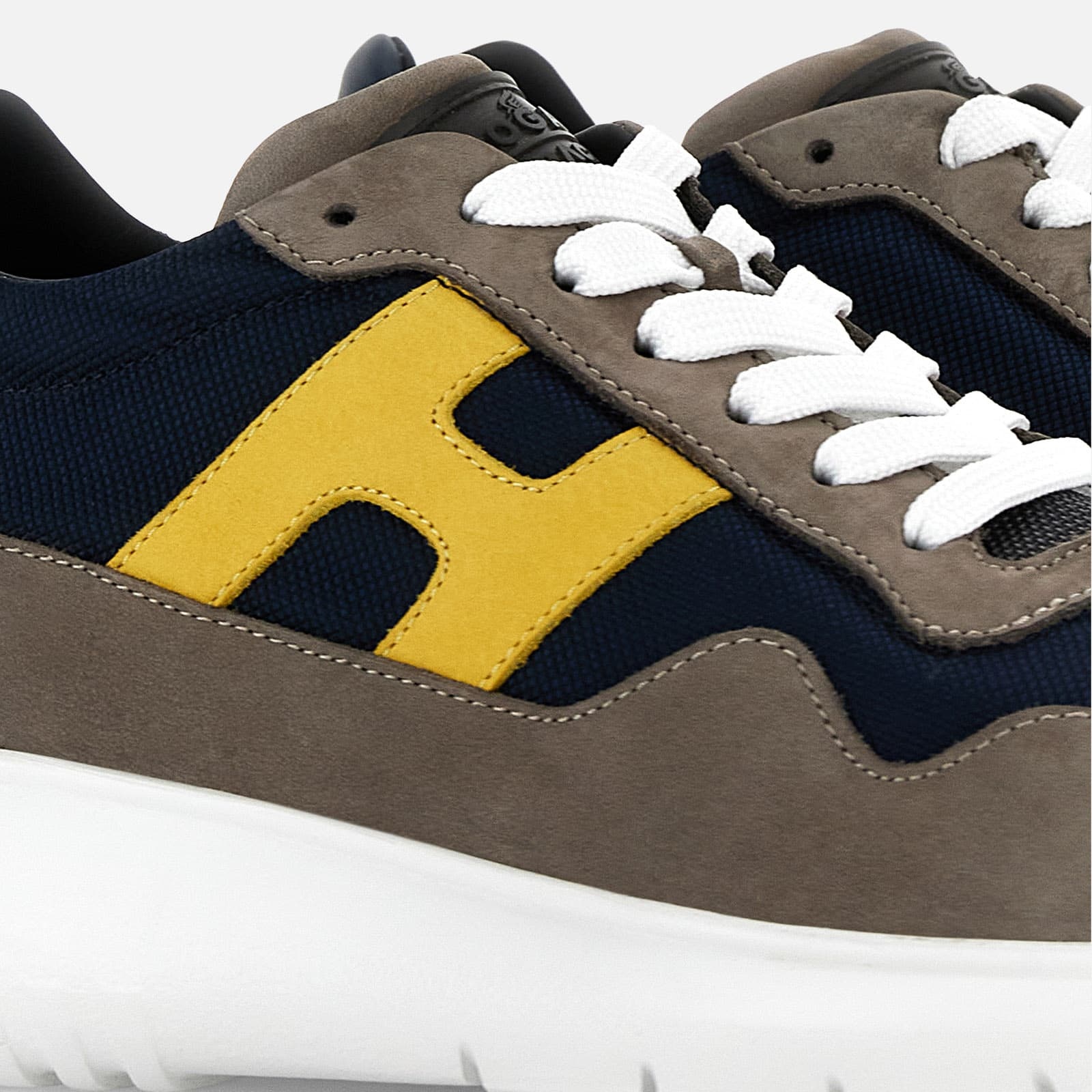 Sneakers Hogan Interactive³ Blue Yellow Grey - 6