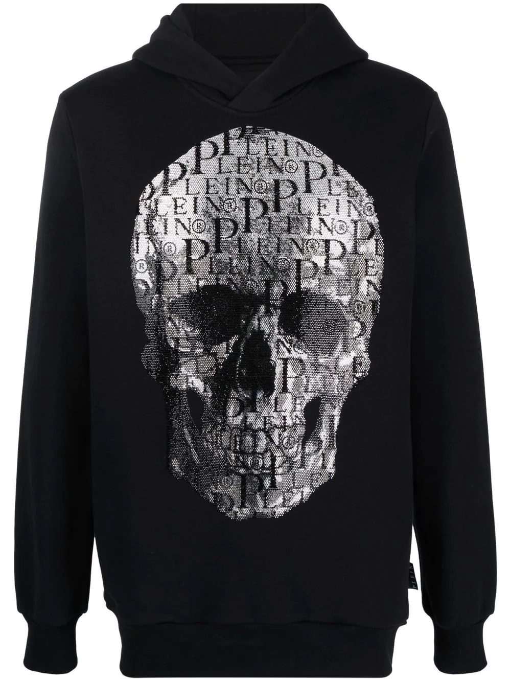 graphic-print long-sleeve hoodie - 1