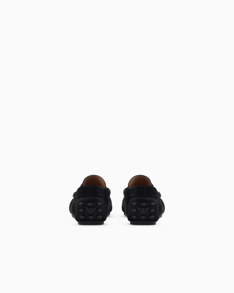 EMPORIO ARMANI SUEDE DRIVING SHOES outlook