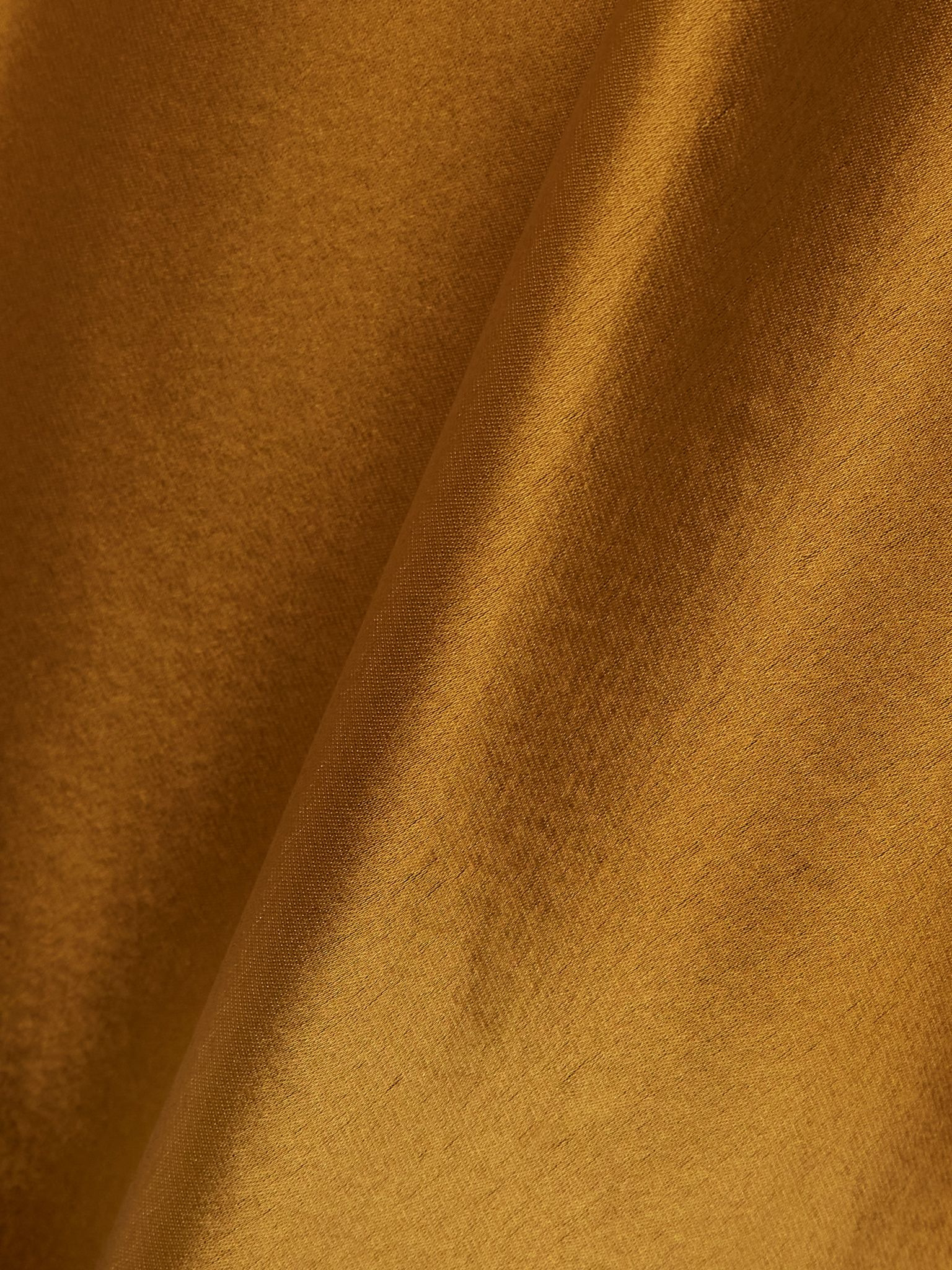 Sienna satin halterneck gown Light brown - 4