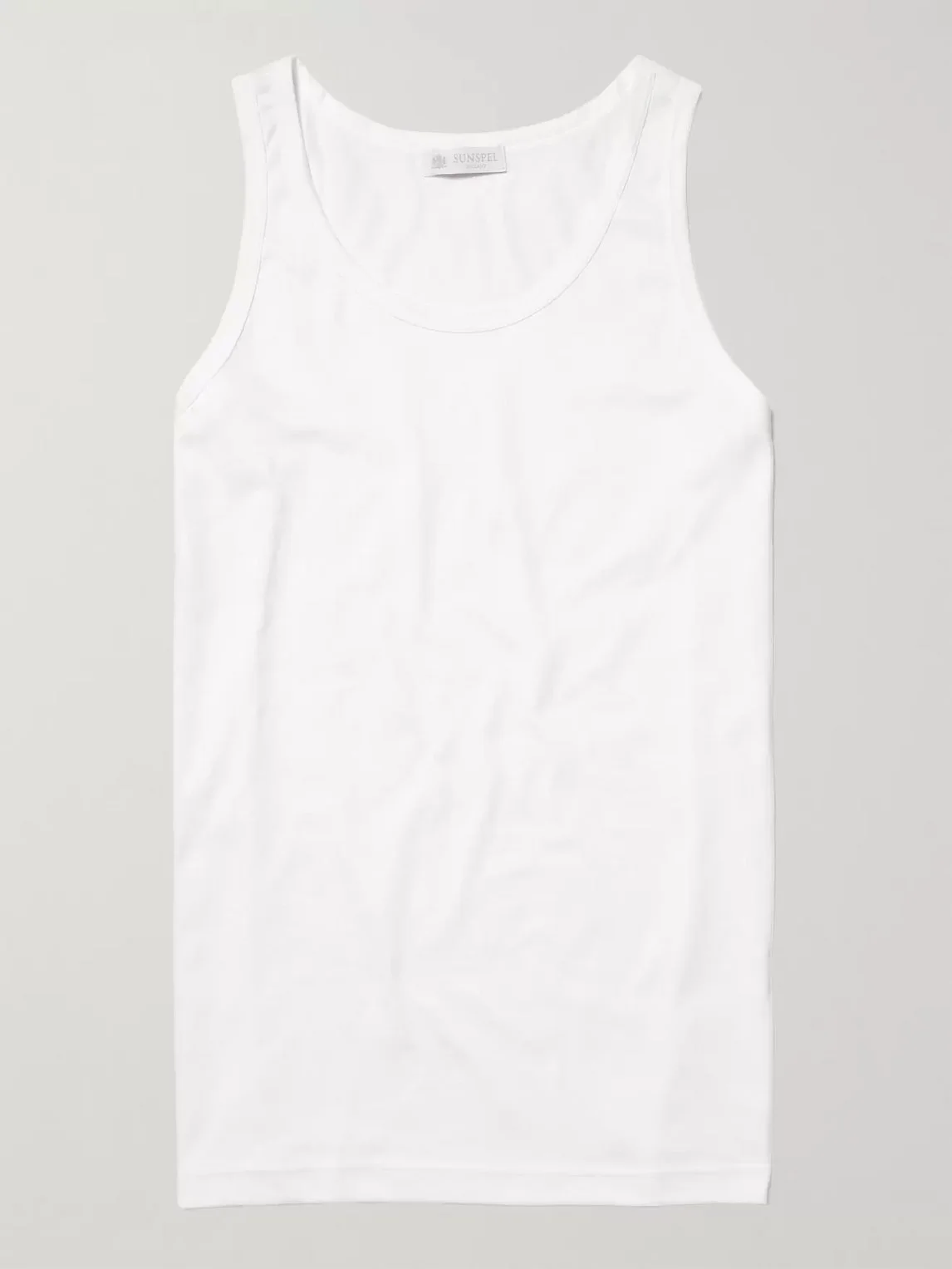 Cotton-Jersey Tank Top - 1