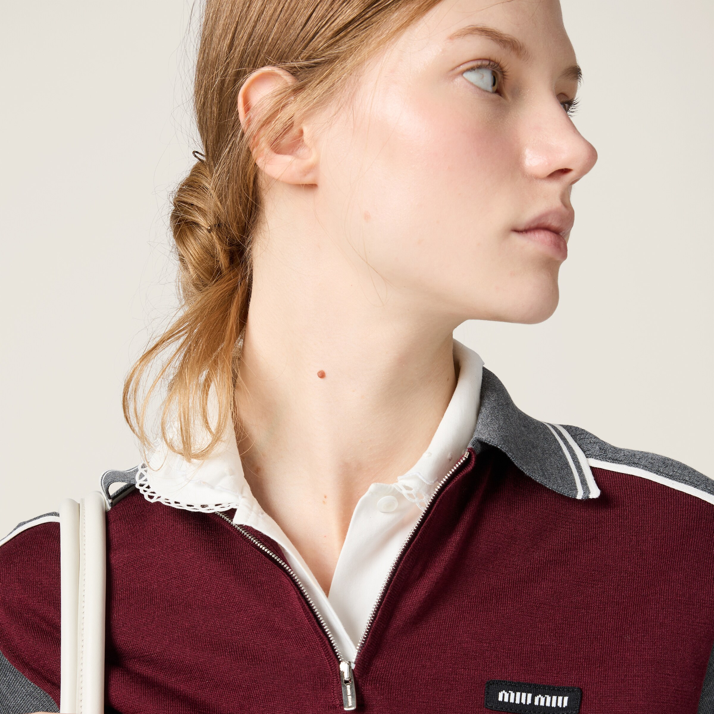 Cotton and silk polo shirt - 5