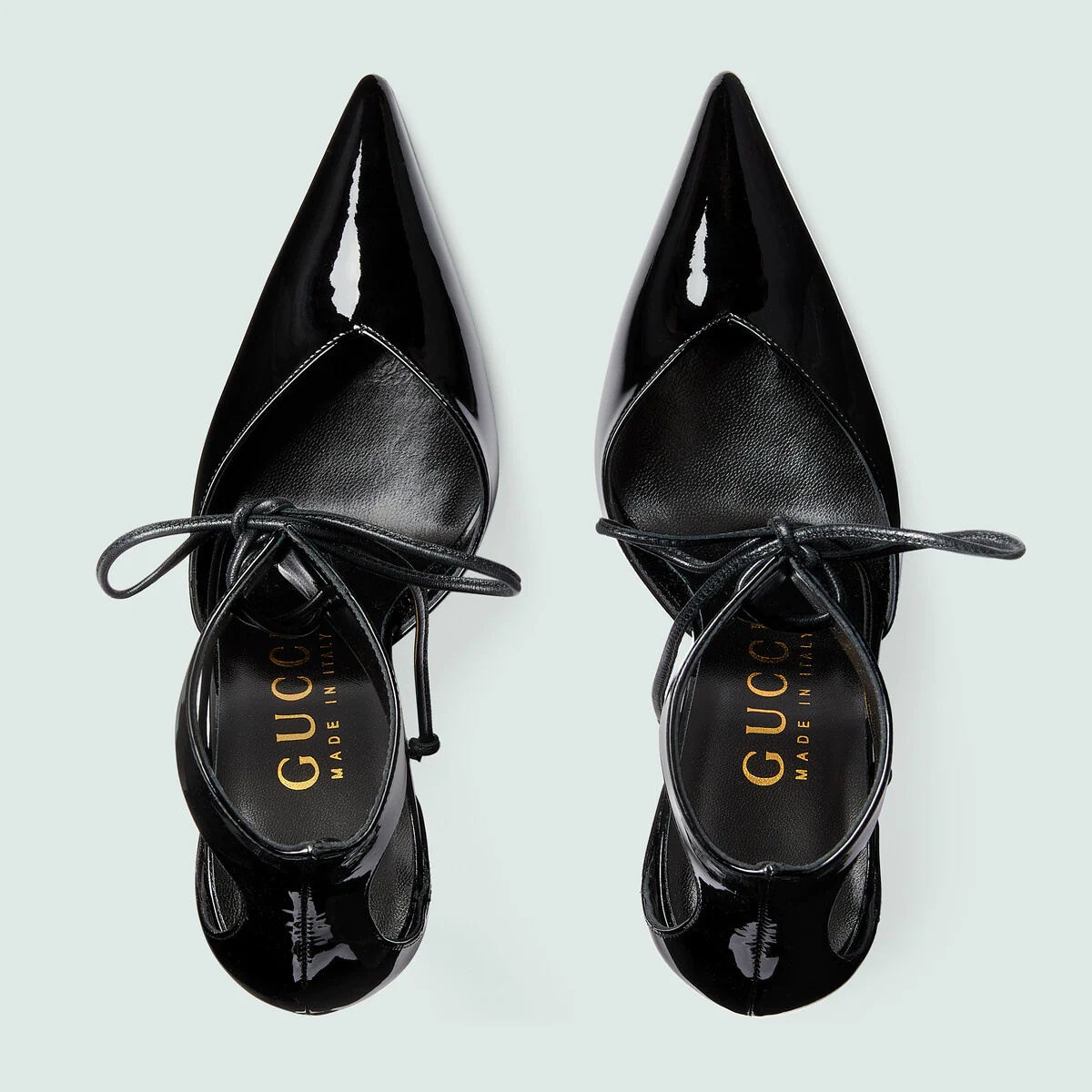 Women's high heel patent pump - 6