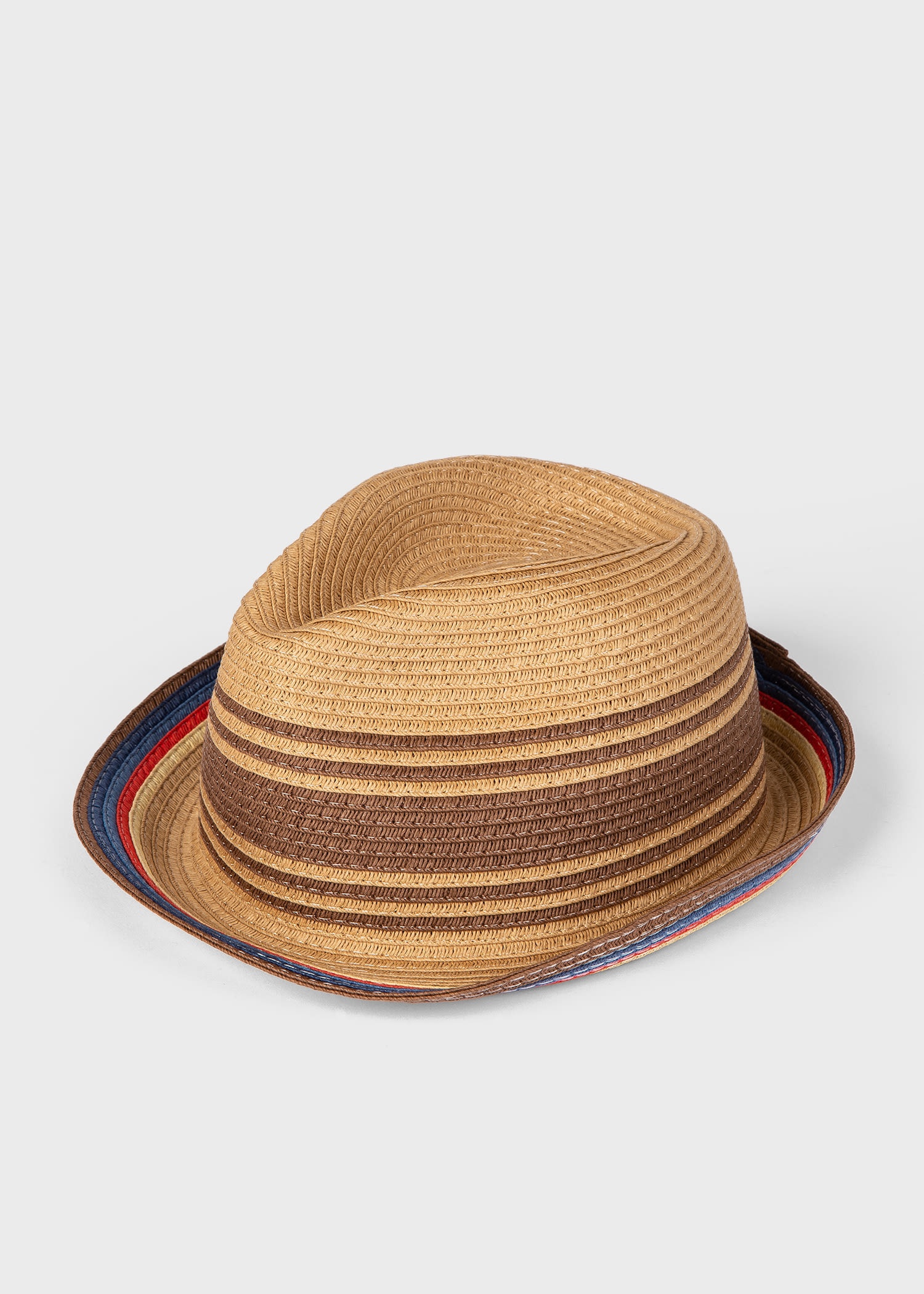Braided Trilby Hat - 2