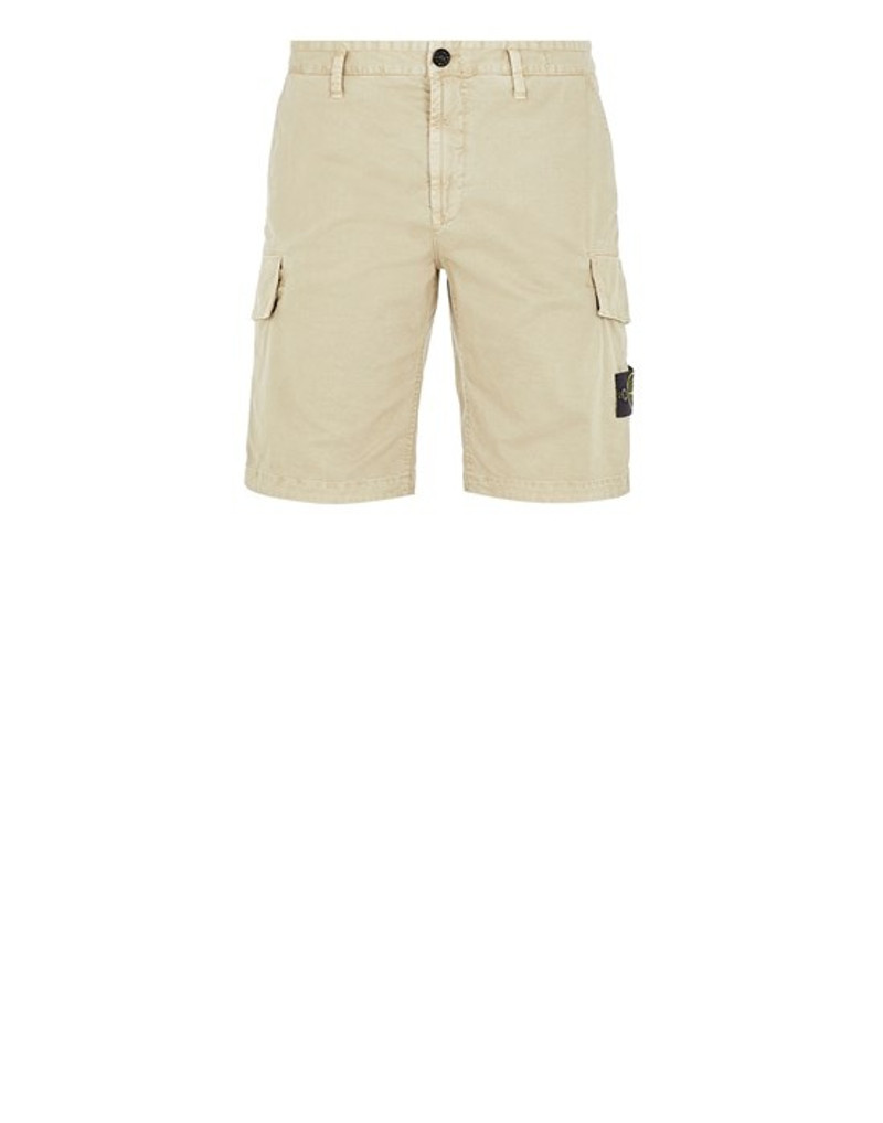 L1204 STRETCH BROKEN TWILL_GARMENT DYED 'OLD' EFFECT BEIGE 1