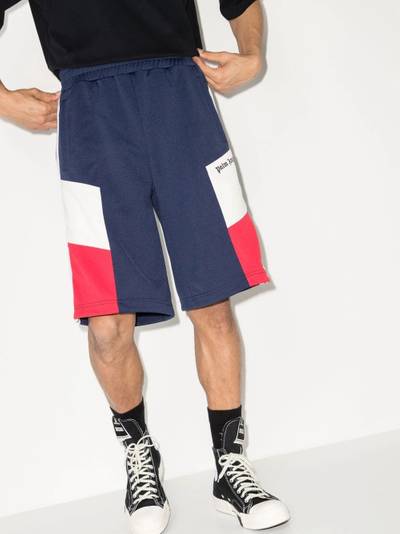 Palm Angels x Browns colour-block shorts outlook