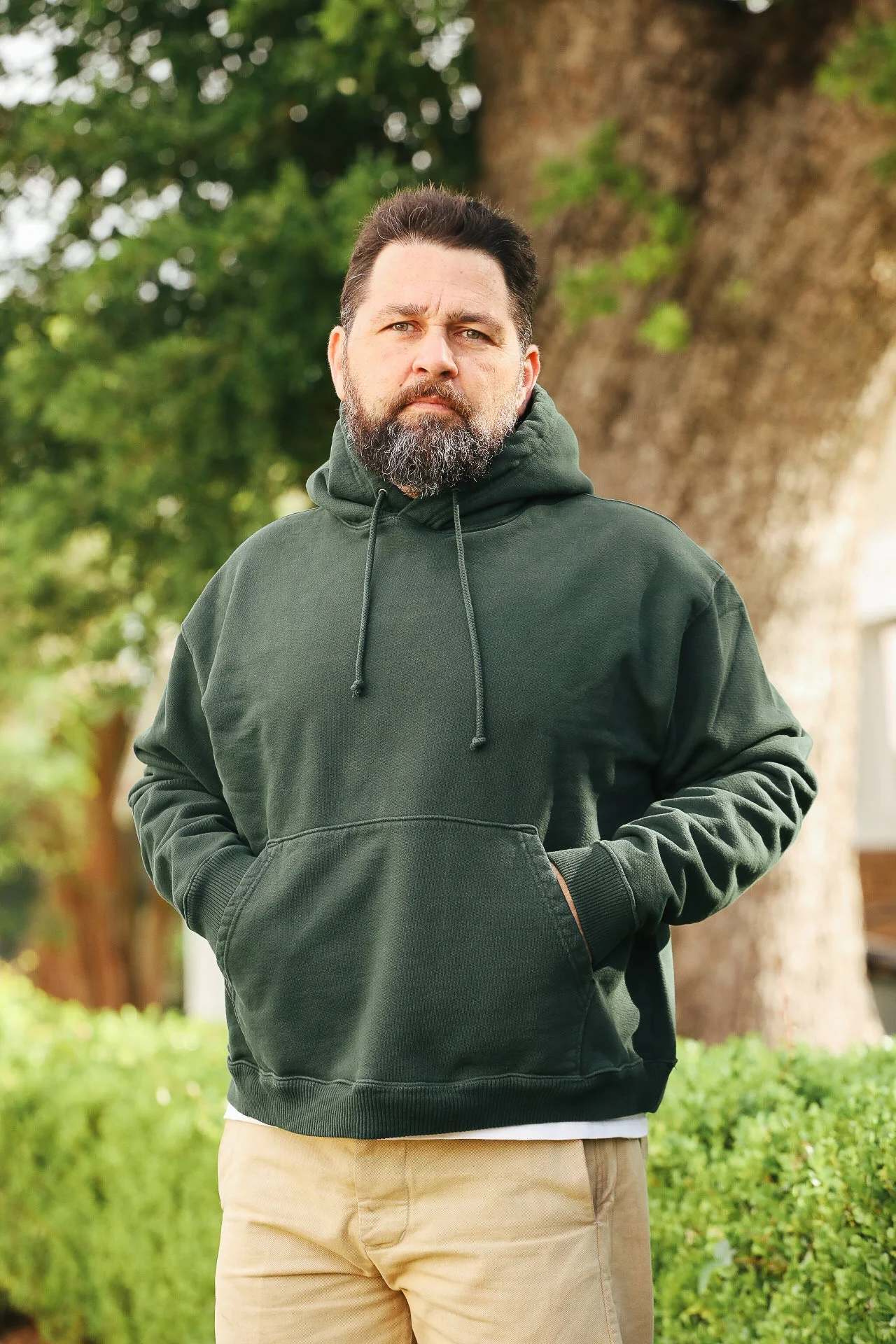 32OZ ULTRAWEIGHT PULLOVER HOODIE- KOMBU GREEN - 1