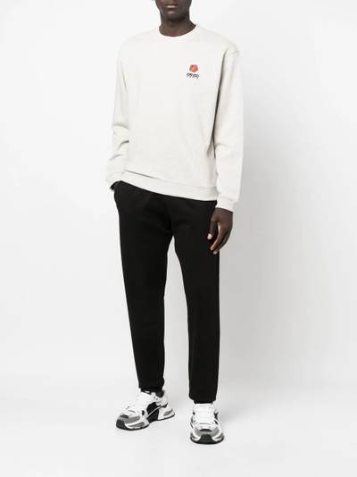 KENZO logo crew-neck sweatshirt outlook