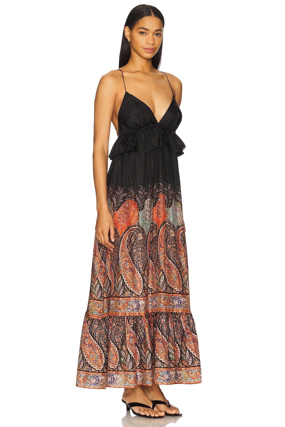 Rhiannon Ruffle Maxi Dress - 2