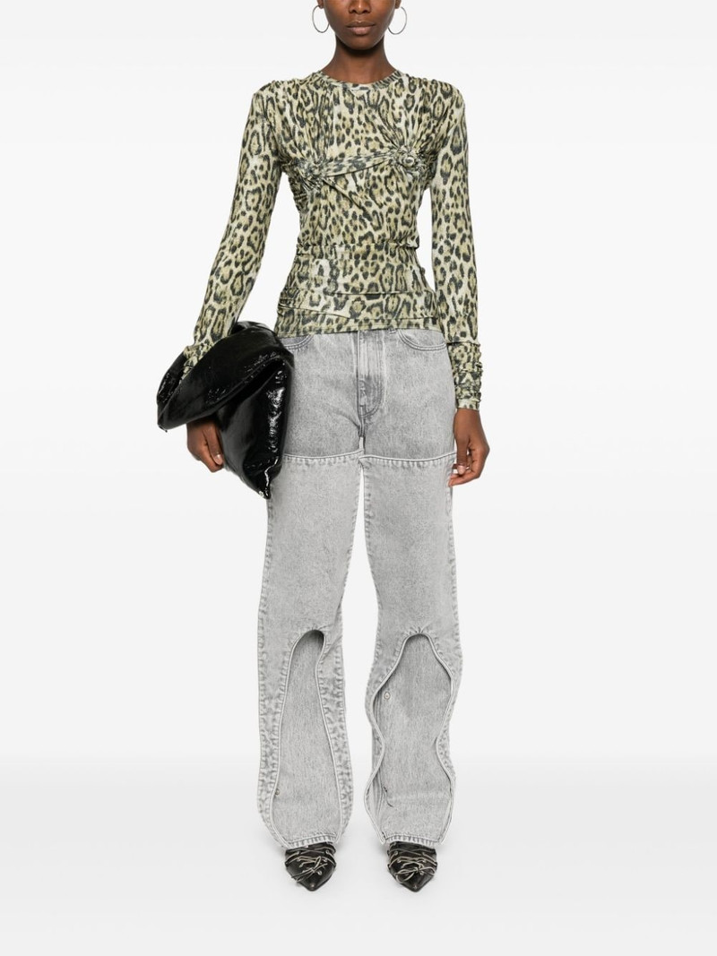 VAQUERA leopard-print T-shirt outlook