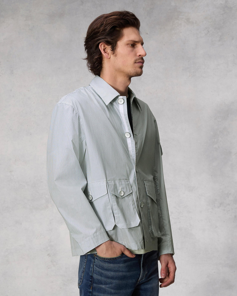 Cade Striped Cotton Jacket
Oversized Fit 4