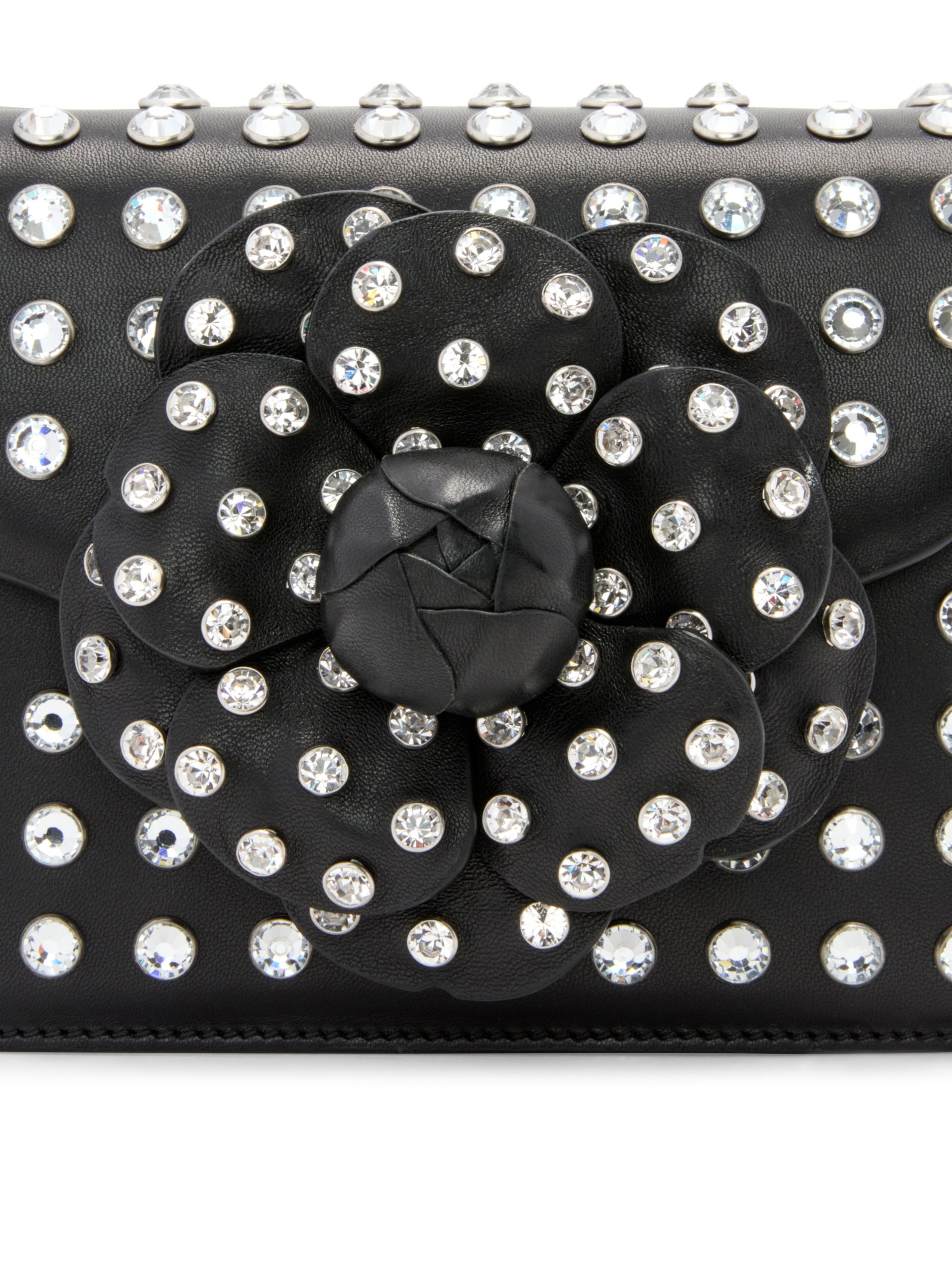CRYSTAL STUD MINI TRO BAG - 5