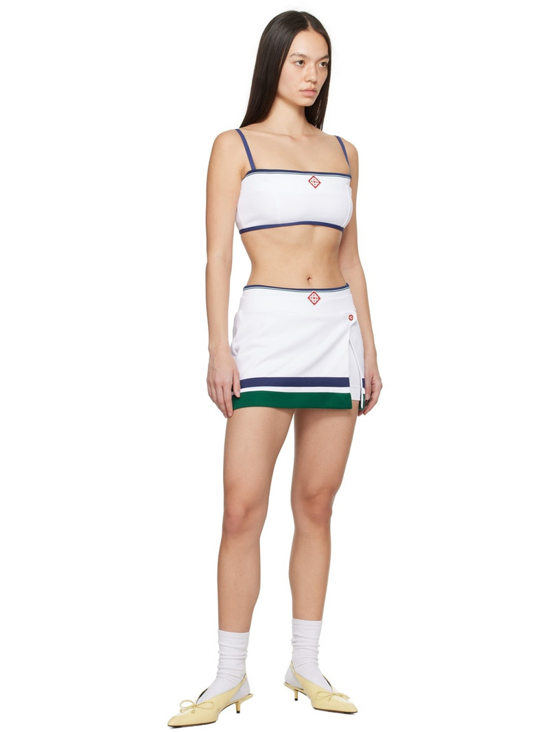 White Striped Skort 4