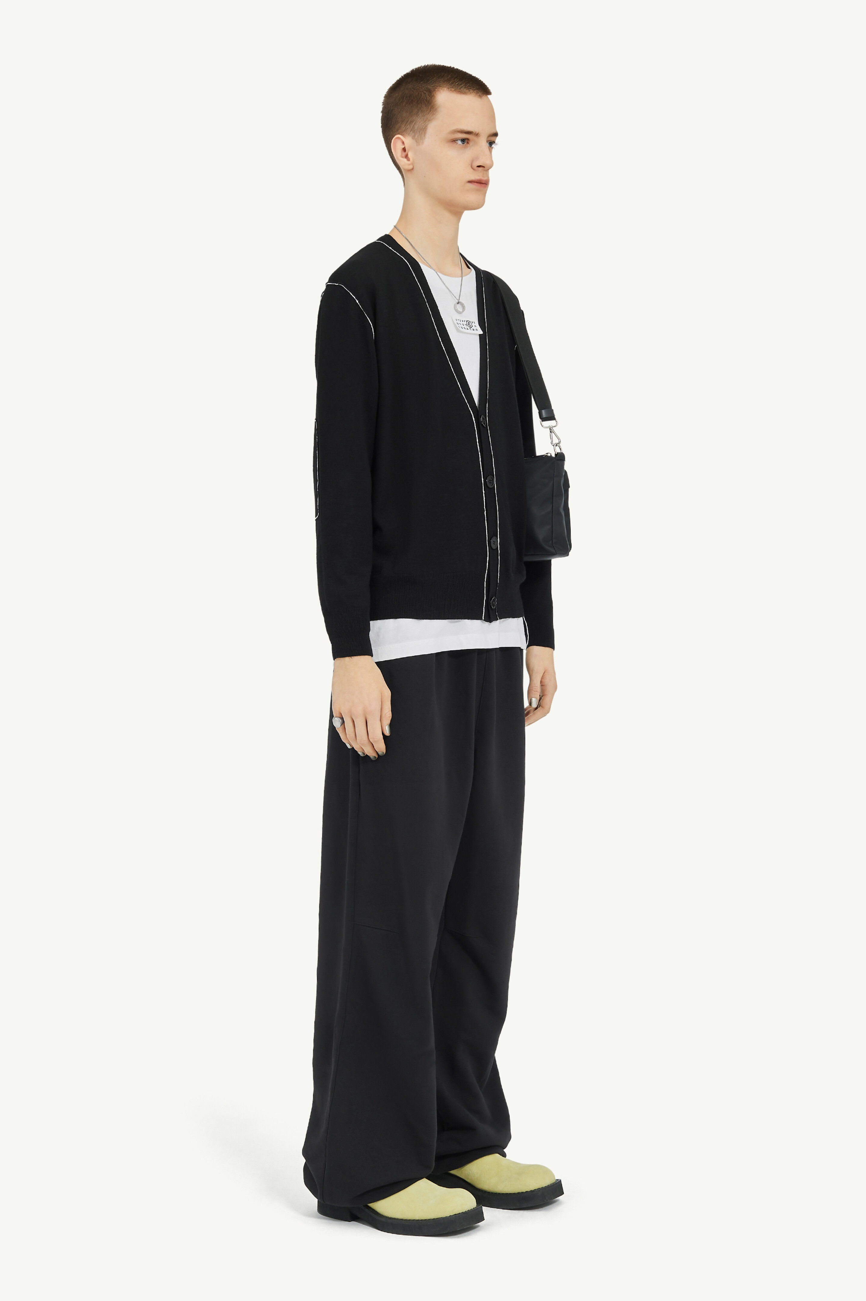 Gauge 12 Lightweight V Neck Cardigan - 3