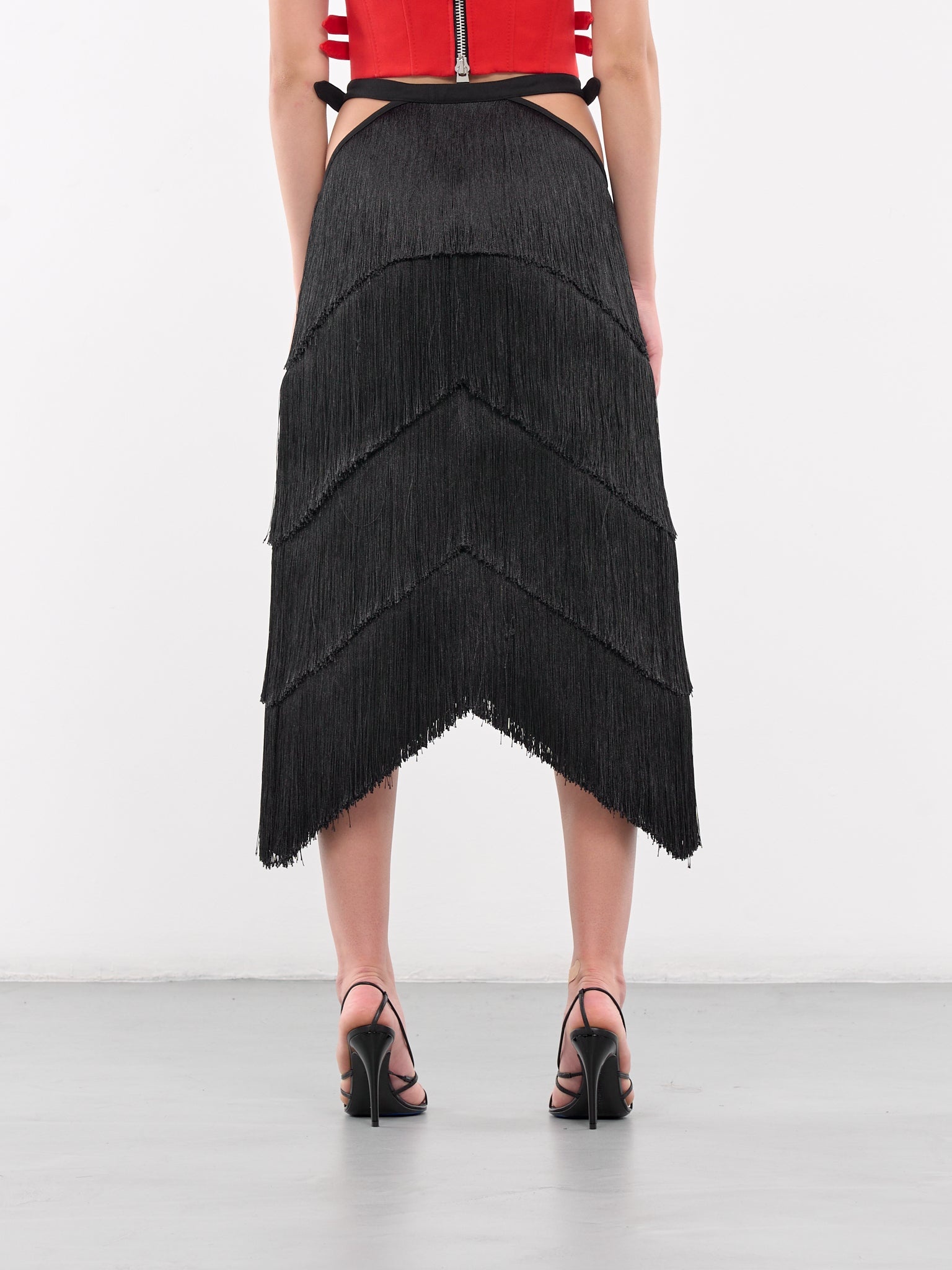Reverse Fringe Skirt - 3