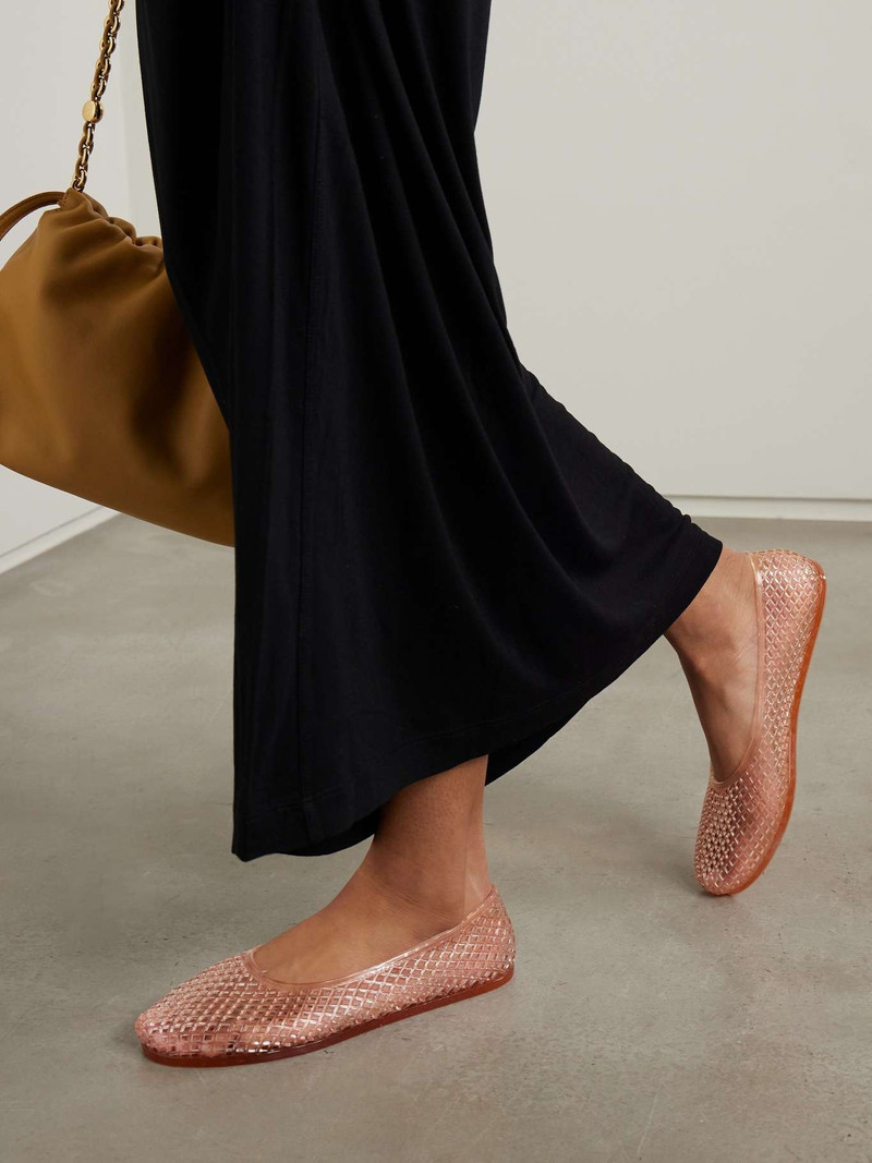 ANCIENT GREEK SANDALS Iro PVC ballet flats Blush outlook