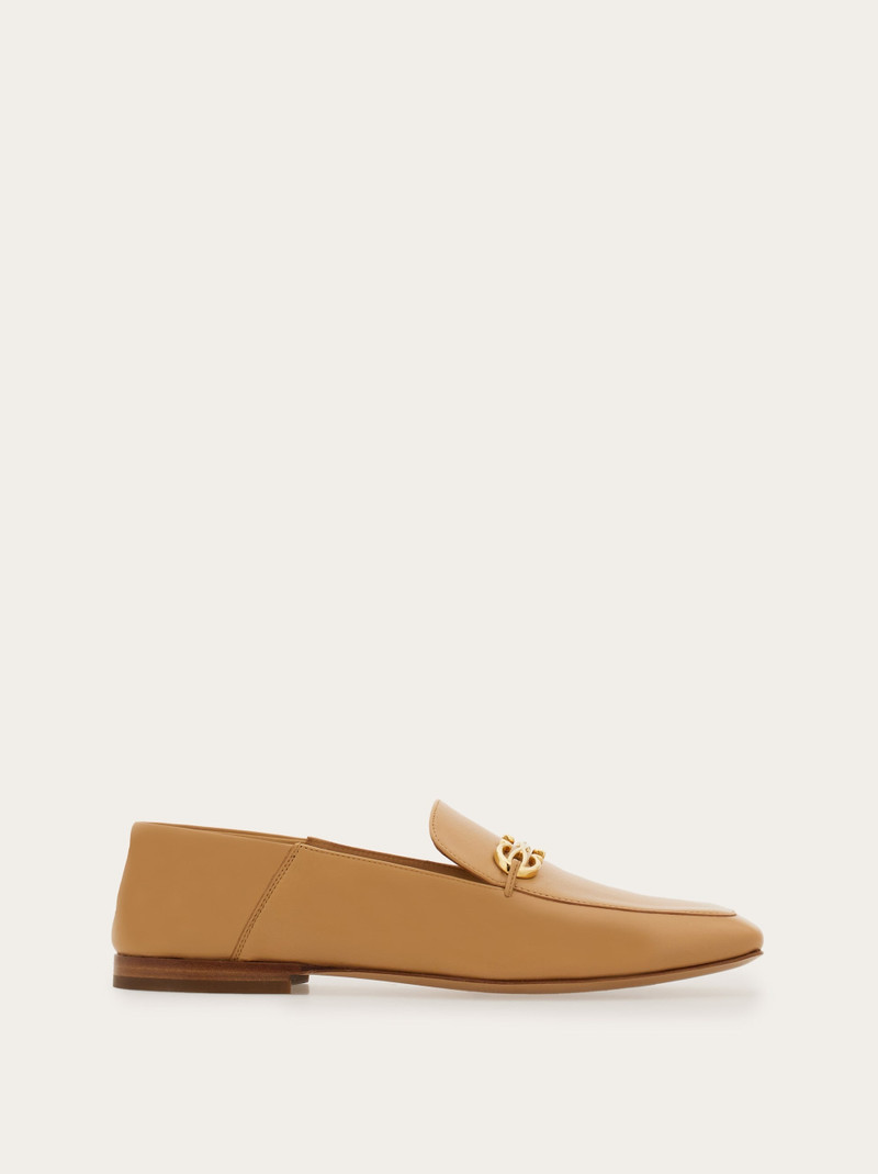 Loafer with Gancini ornament - 1