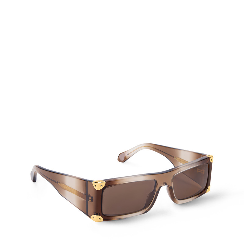 LV Heritage Low Square Sunglasses 1