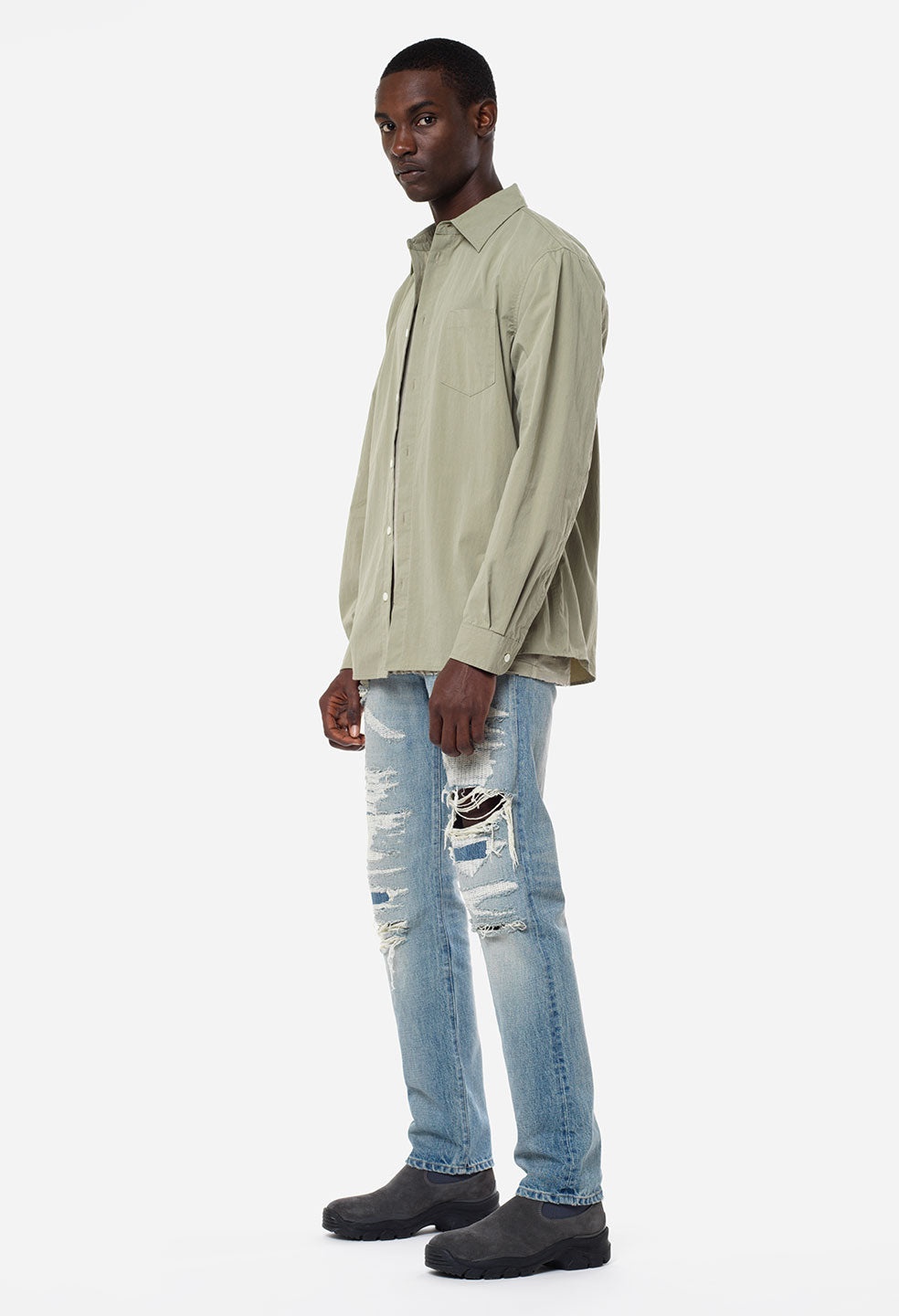 CLOAK BUTTON UP - 4