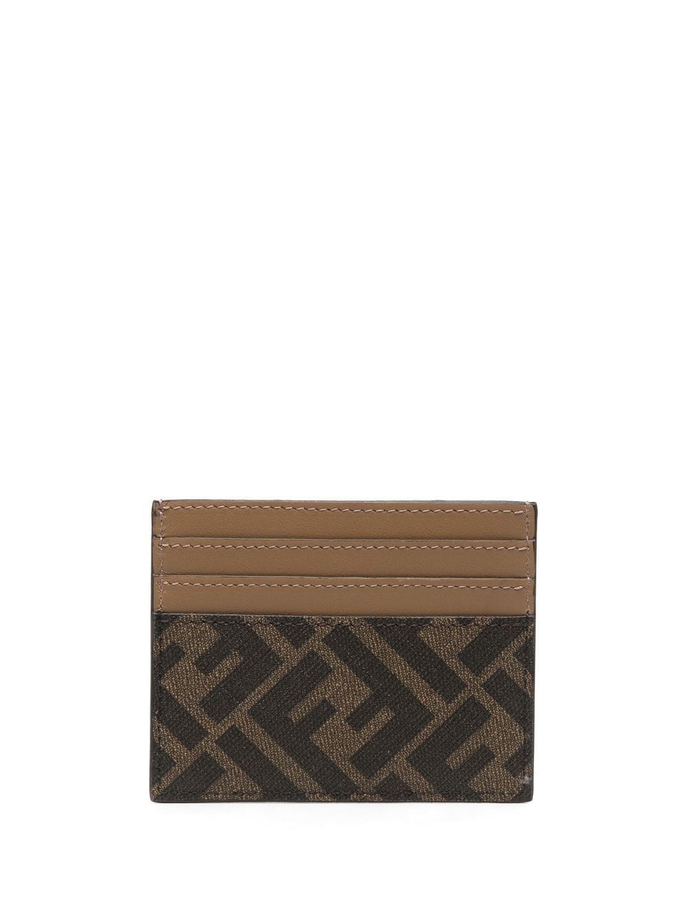 logo-print cardholder - 2