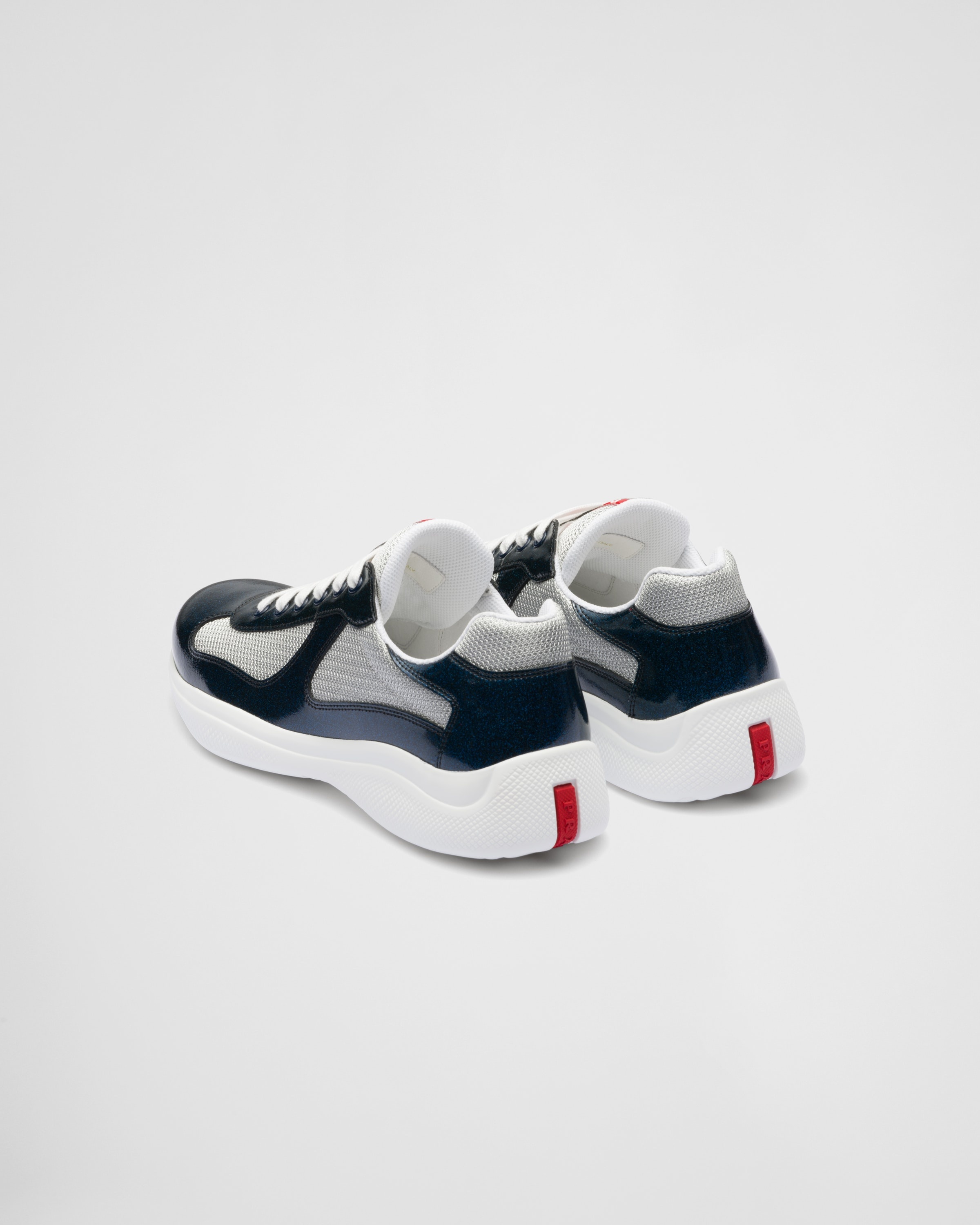 Prada Prada America's Cup patent leather and bike fabric