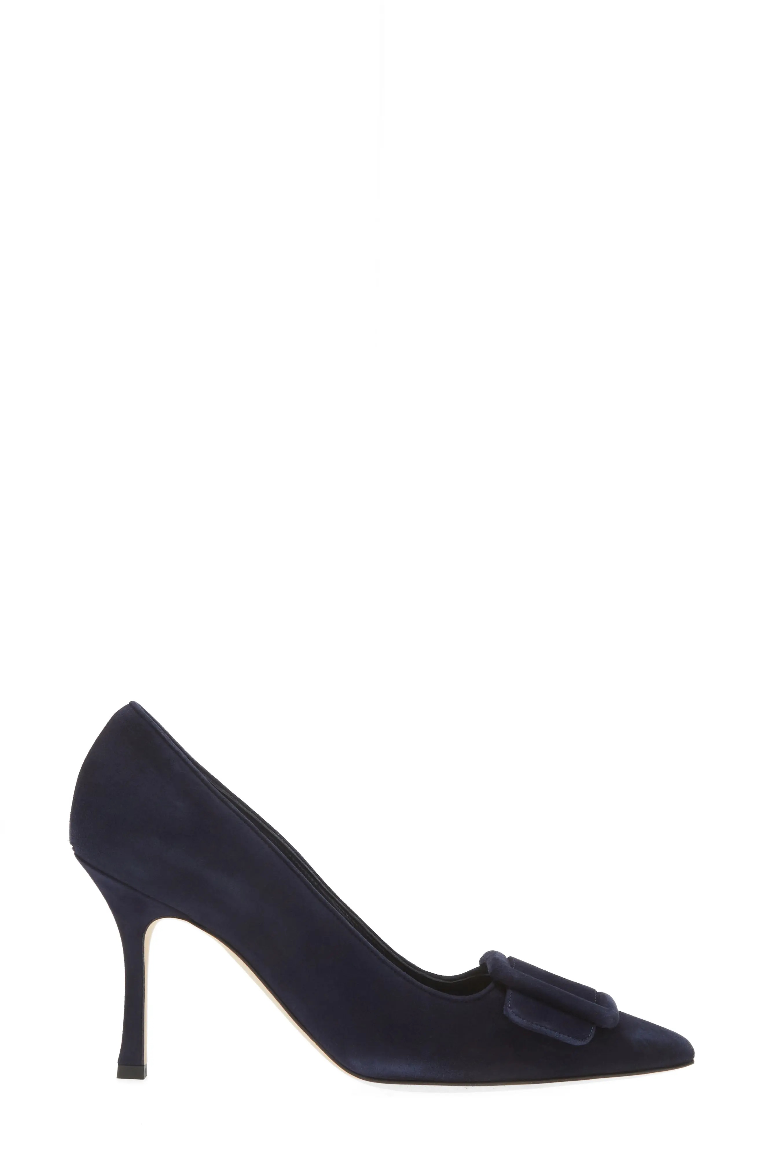 Maysale Buckle Pointed Toe Pump - 3