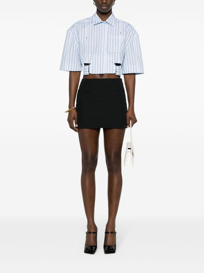 JACQUEMUS The Bari cropped shirt outlook