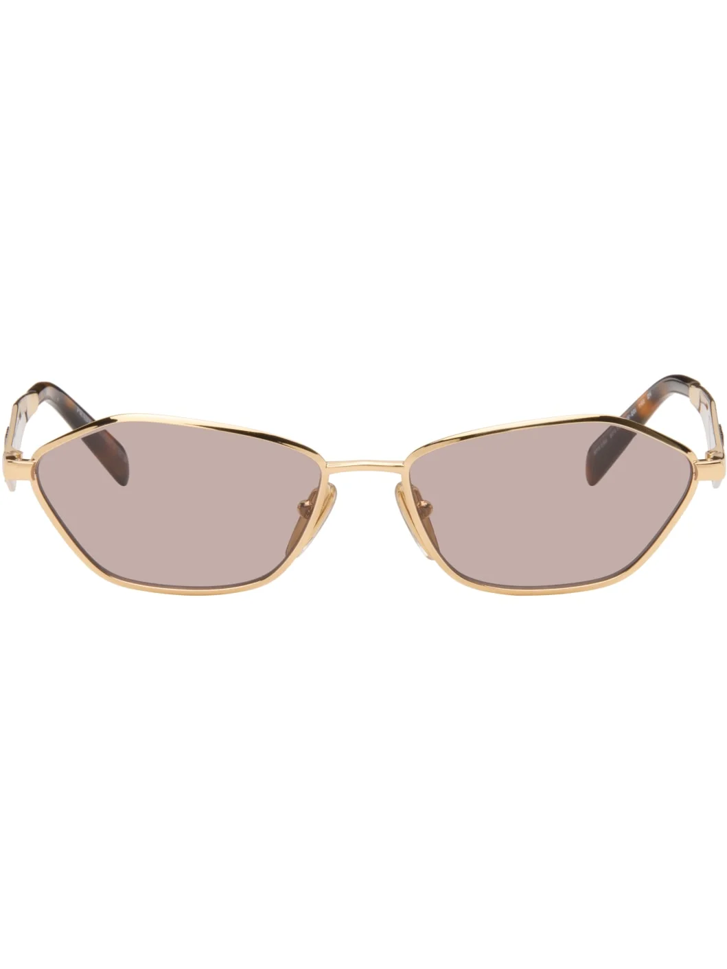 Gold Cat-Eye Sunglasses - 1