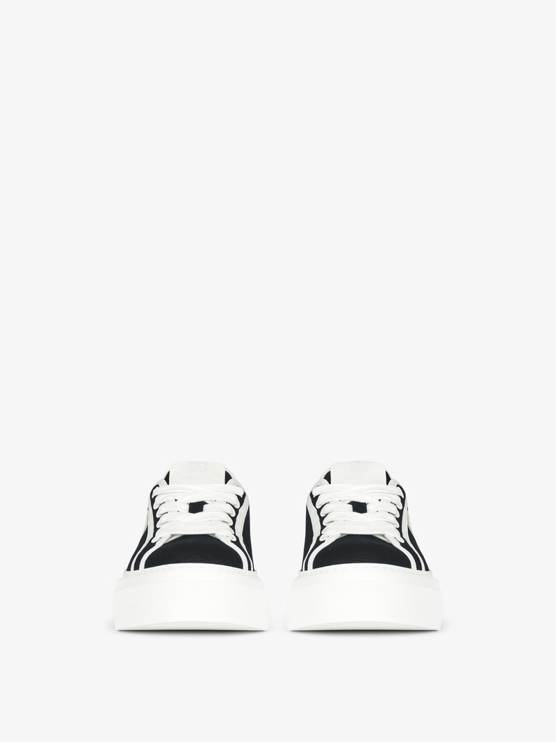CITY PLATFORM SNEAKERS IN CANVAS 2
