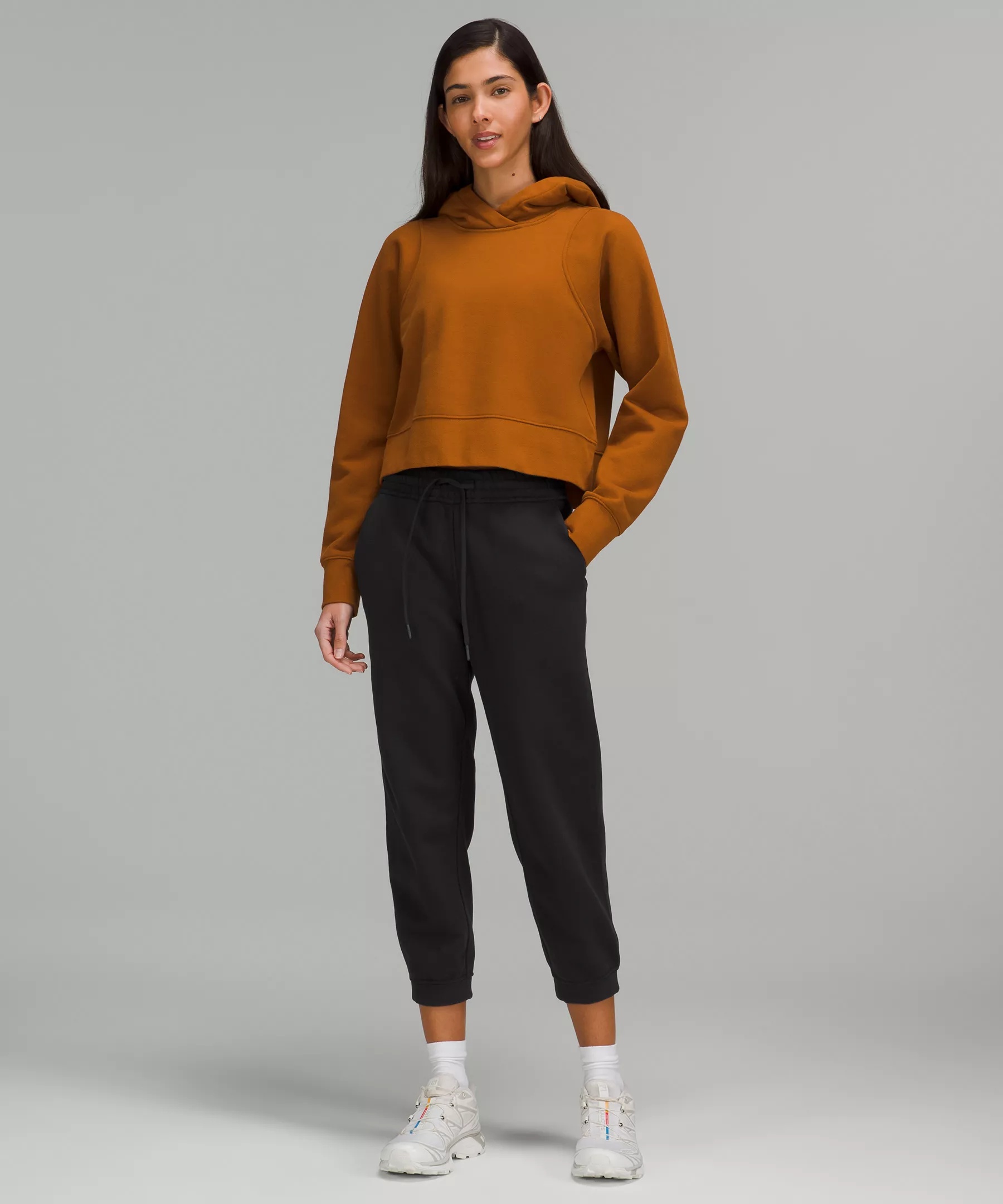 Loungeful store Oversized-Fit High-Rise Cropped Jogger