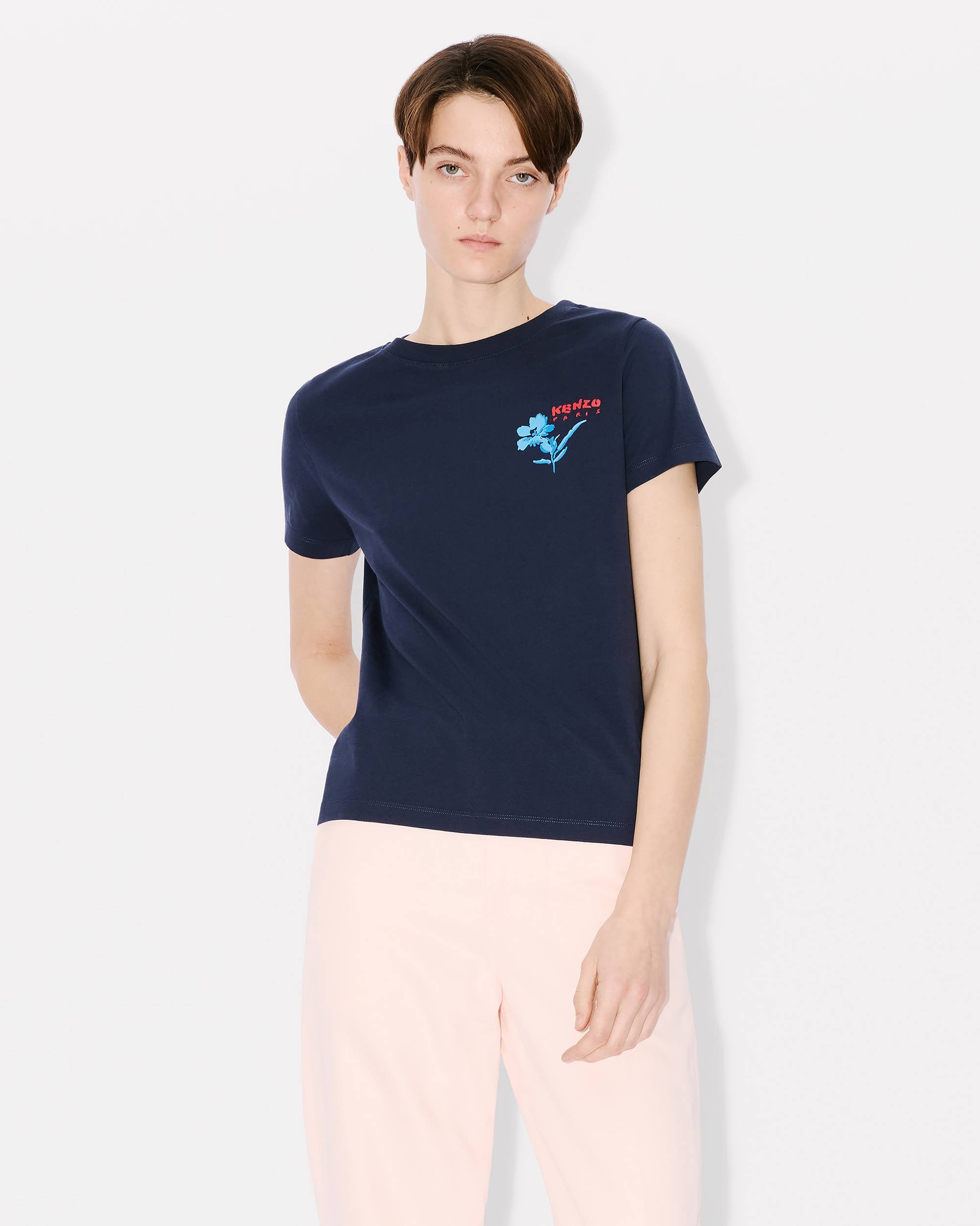 'KENZO Drawn Flowers' T-shirt - 4