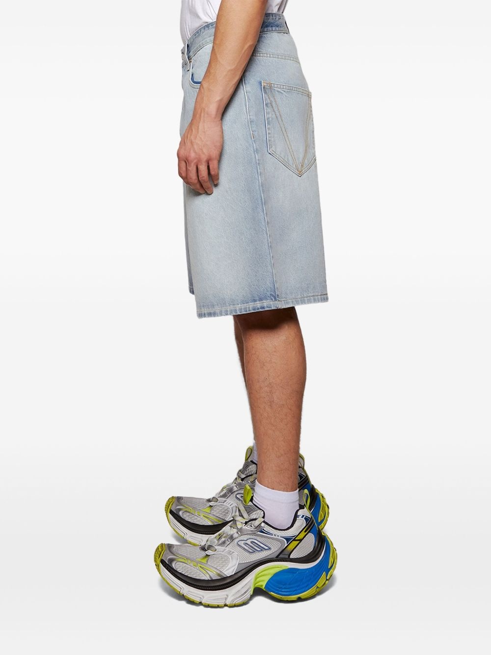 denim shorts - 4