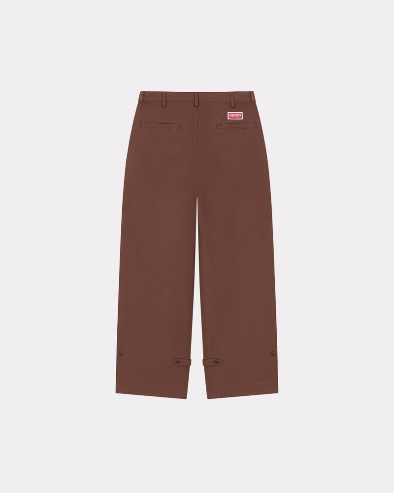 KENZO 'KENZO Paris' oversized straight-cut trousers outlook