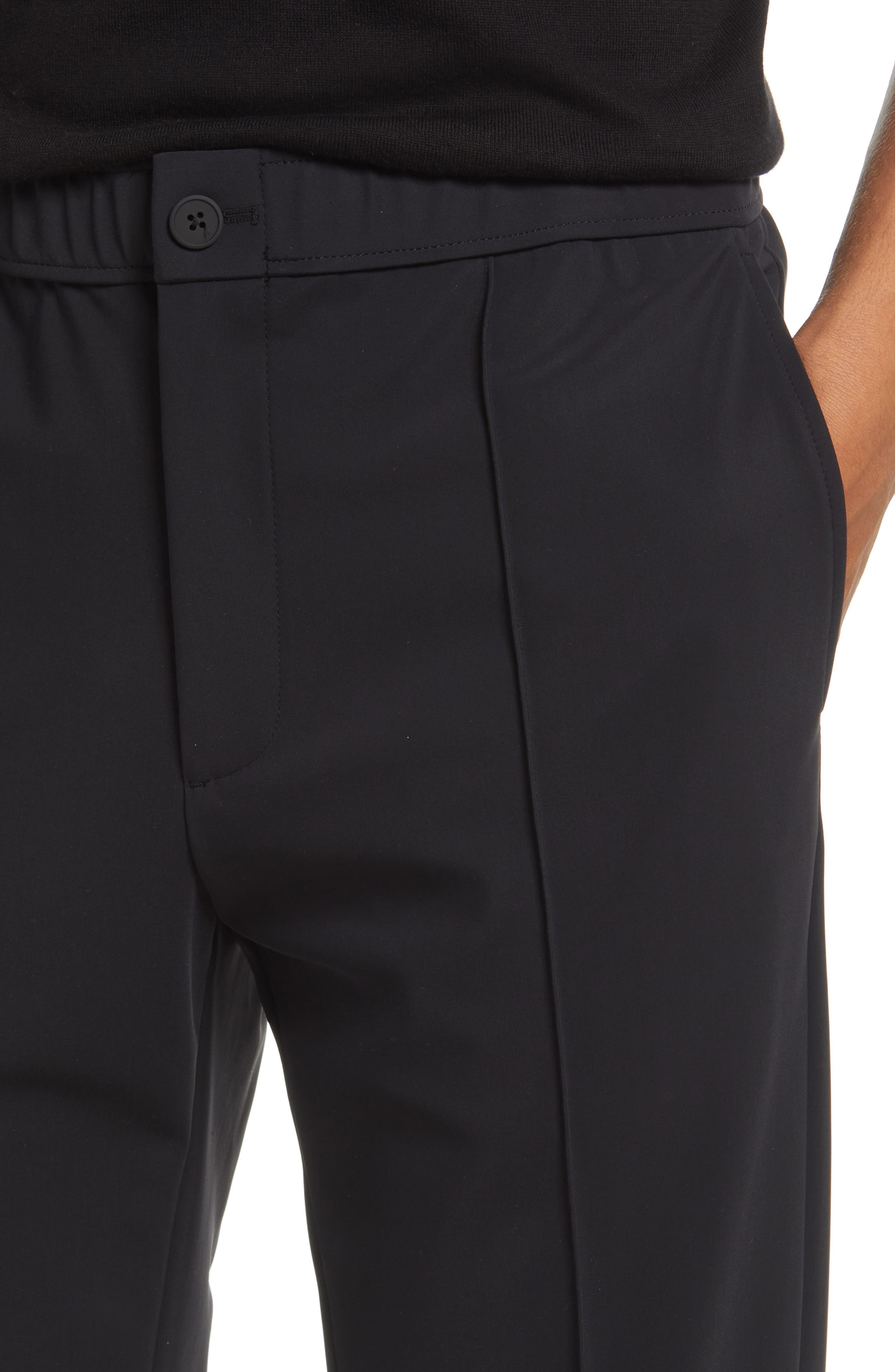 Theory Curtis Pintuck Precision Pants in Black at Nordstrom - 4