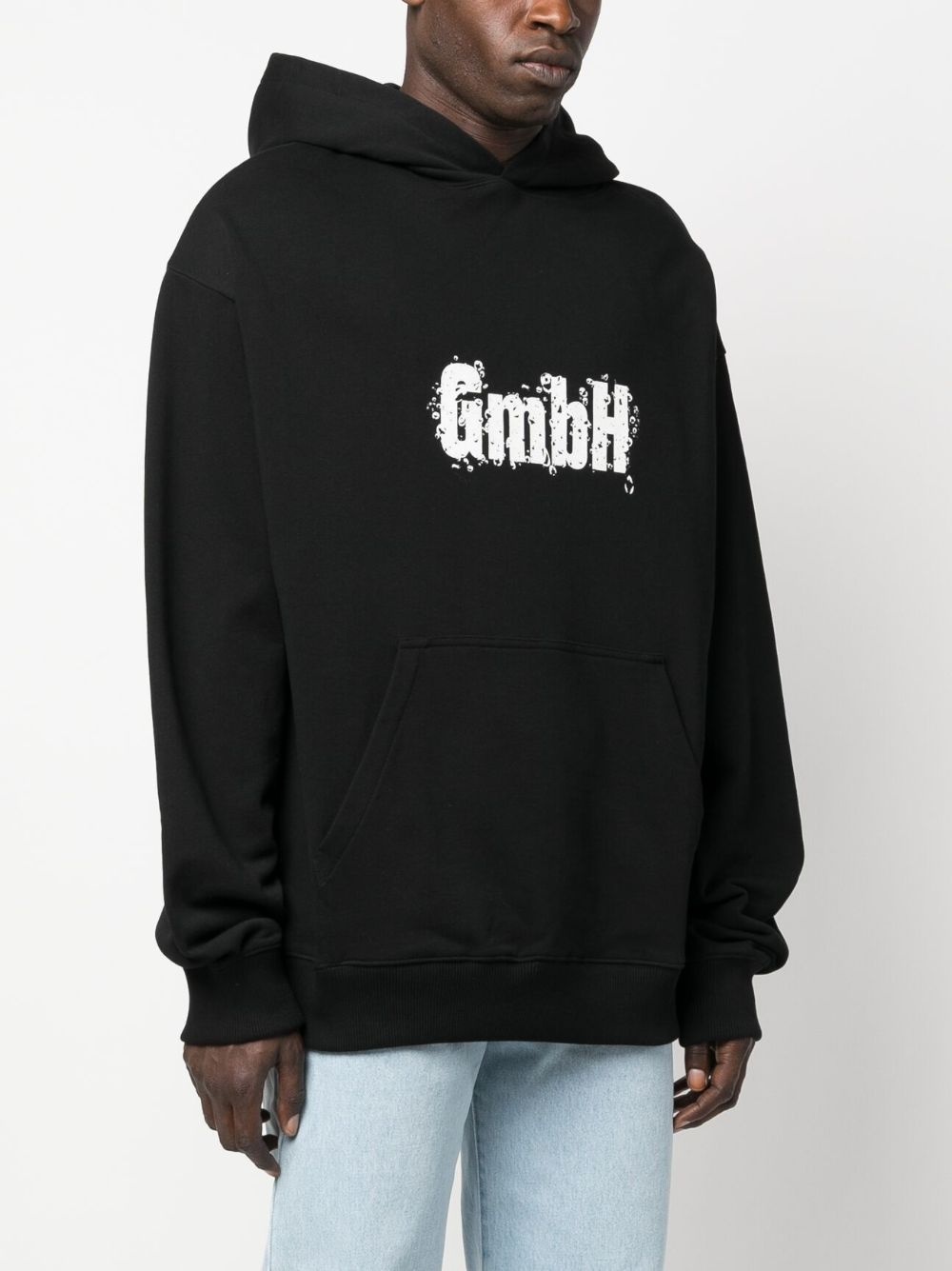 LOGO-PRINT ORGANIC-COTTON HOODIE - 4