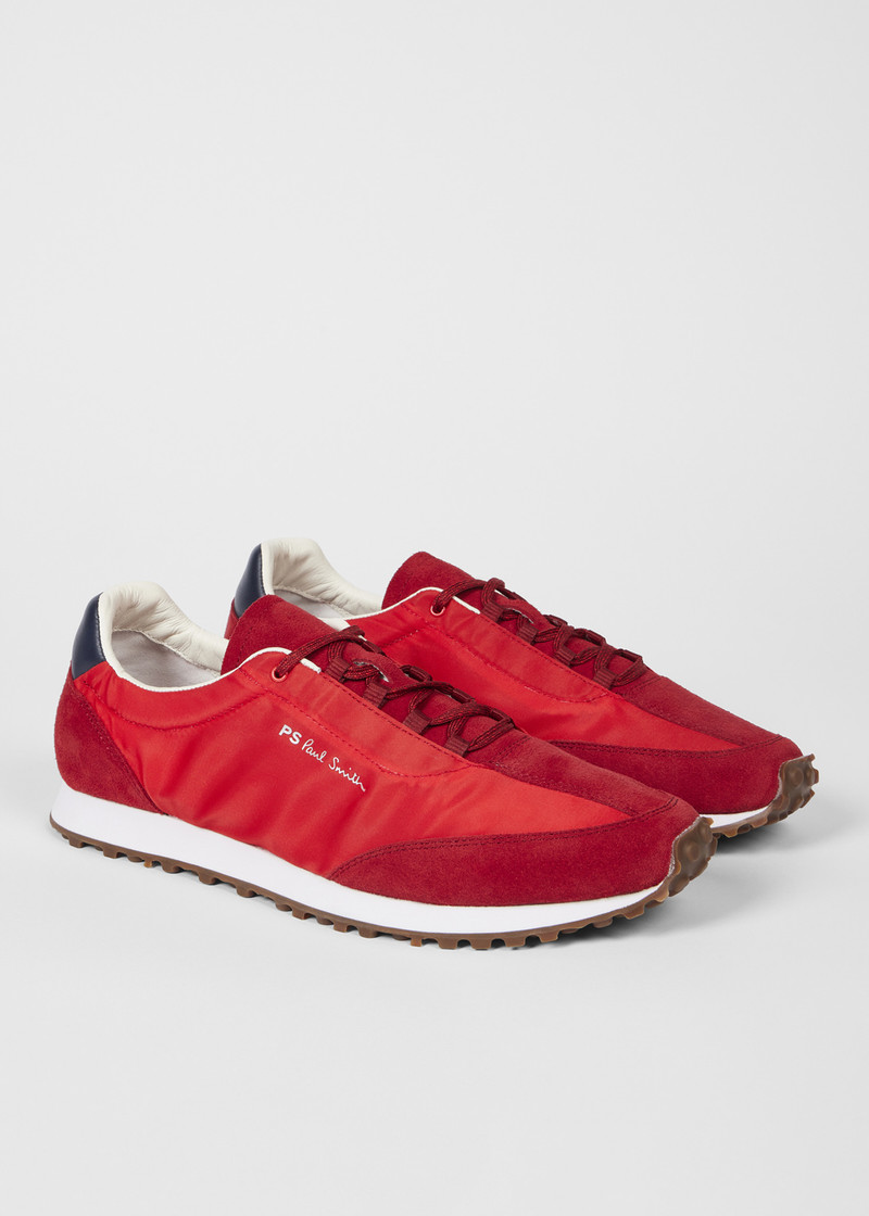 Red 'Senso' Trainers 4