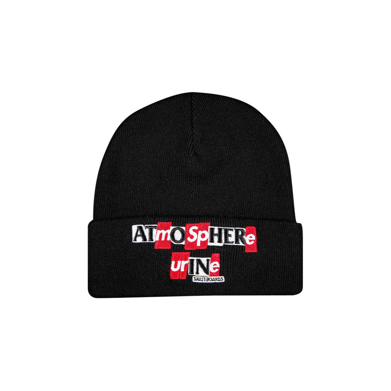 Supreme x ANTIHERO Beanie 'Black' - 1