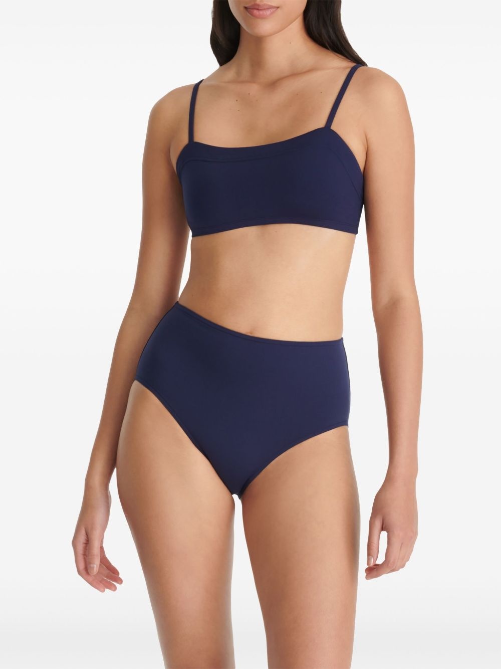 Azur bandeau bikini top - 4