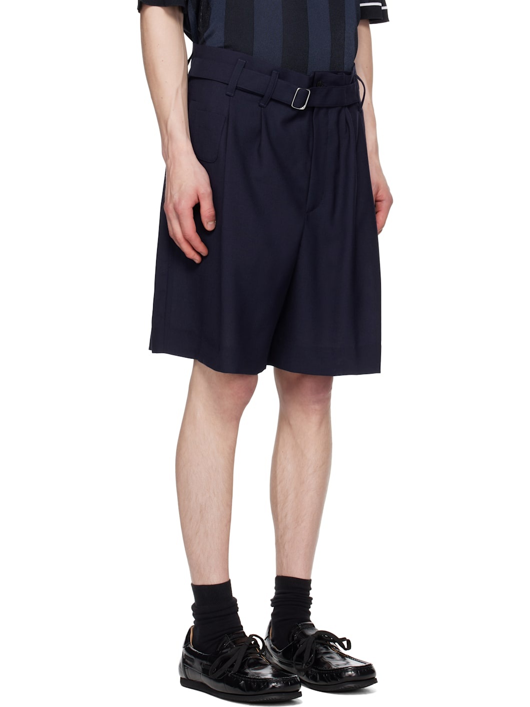 Navy La Croisière 'The Fernando' Shorts - 2