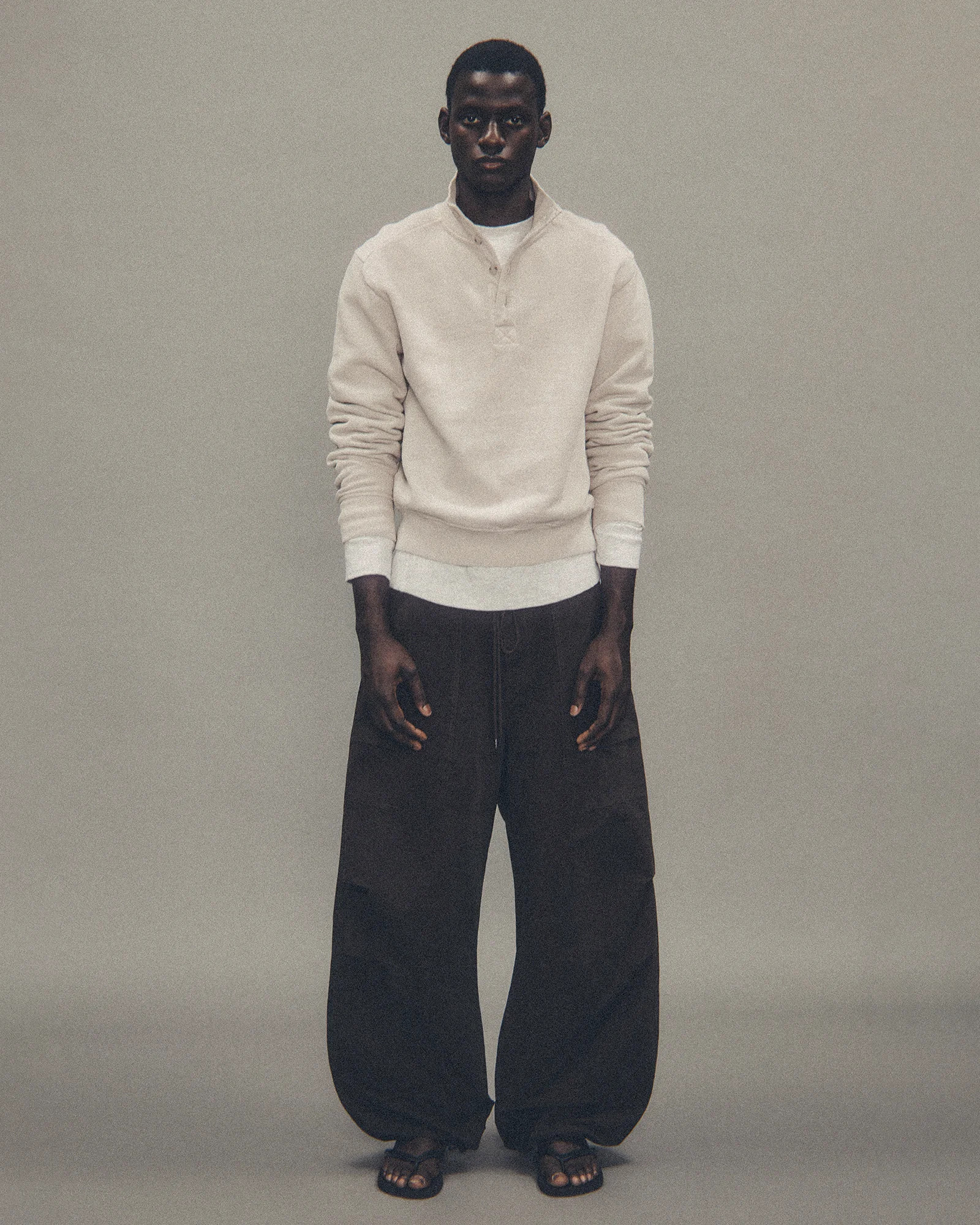 PORT PULLOVER OFF WHITE - 3