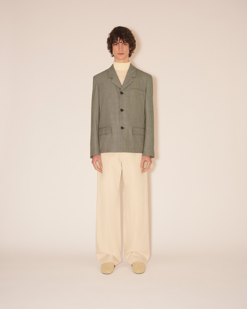 Nanushka ROX - Single breasted suit jacket - Black/White outlook