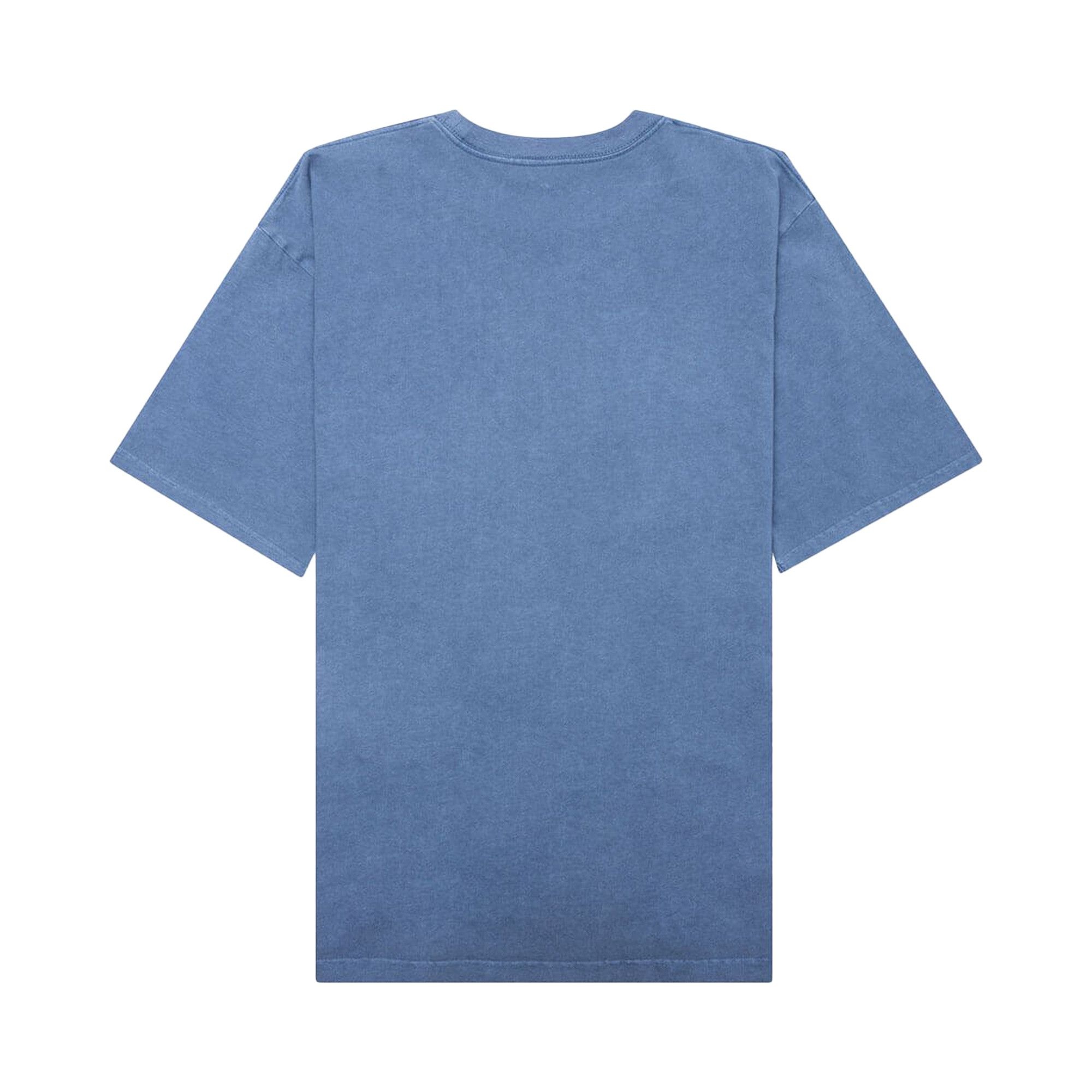 BAPE Pigment Dyed College Relaxed Fit Tee 'Navy' - 2